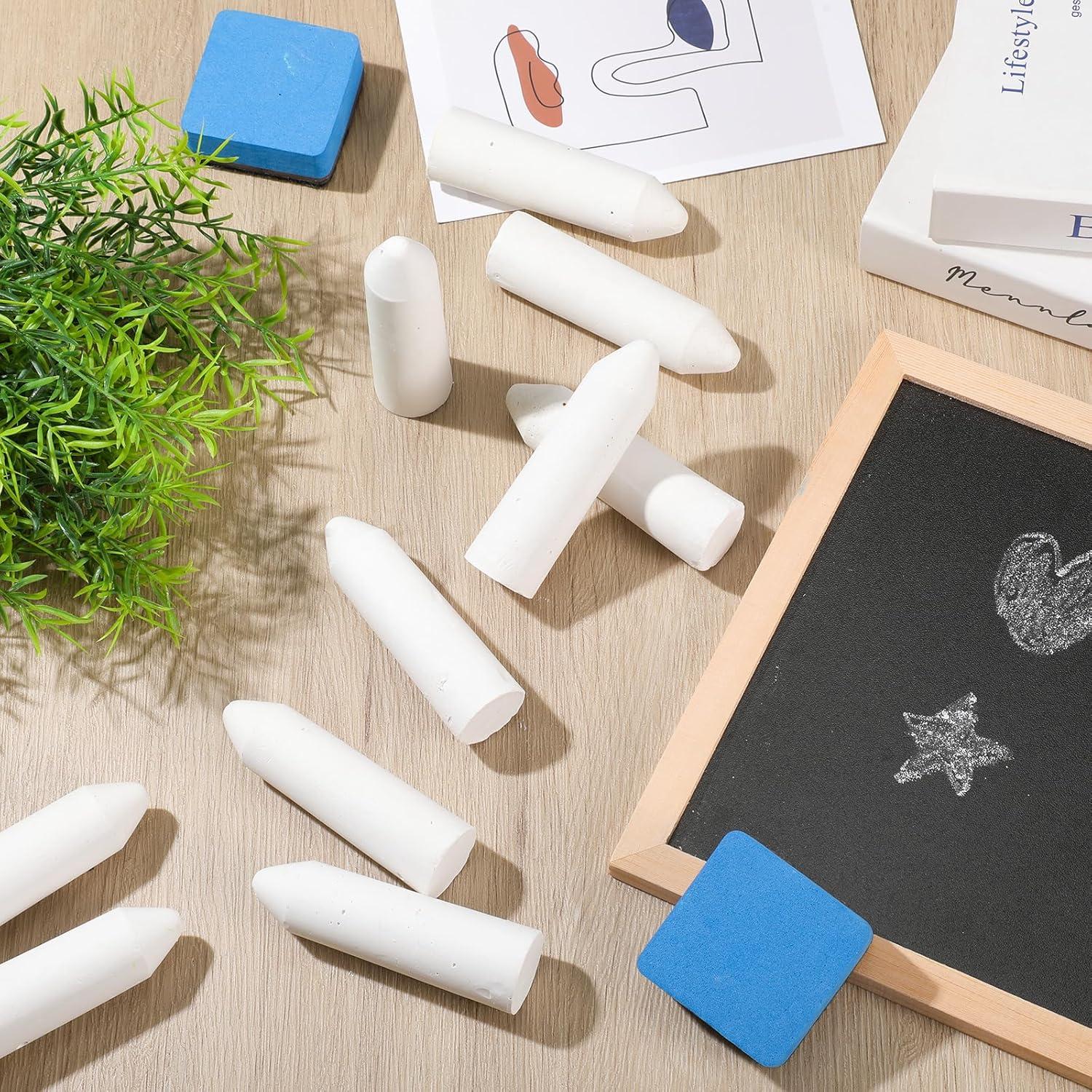 Tiza de Acera Fulmoon 40 Pcs Grande No Tóxica para Niños