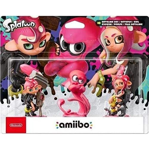 Figuritas Amiibo Triple Octoling Splatoon - Nintendo