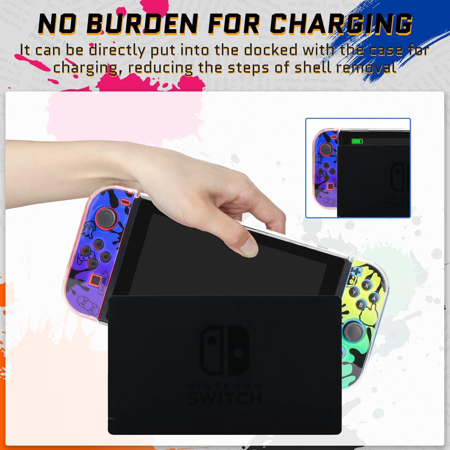 Funda Acoplable FUNDIARY para Nintendo Switch Splatoon 3