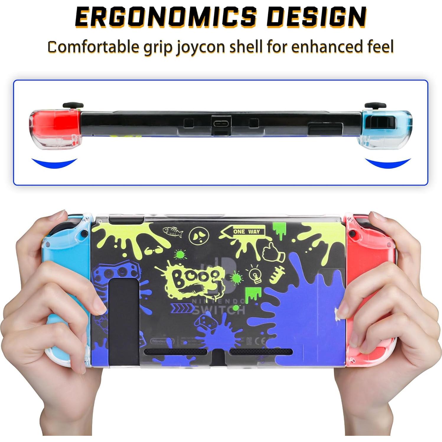 Funda Acoplable FUNDIARY para Nintendo Switch Splatoon 3