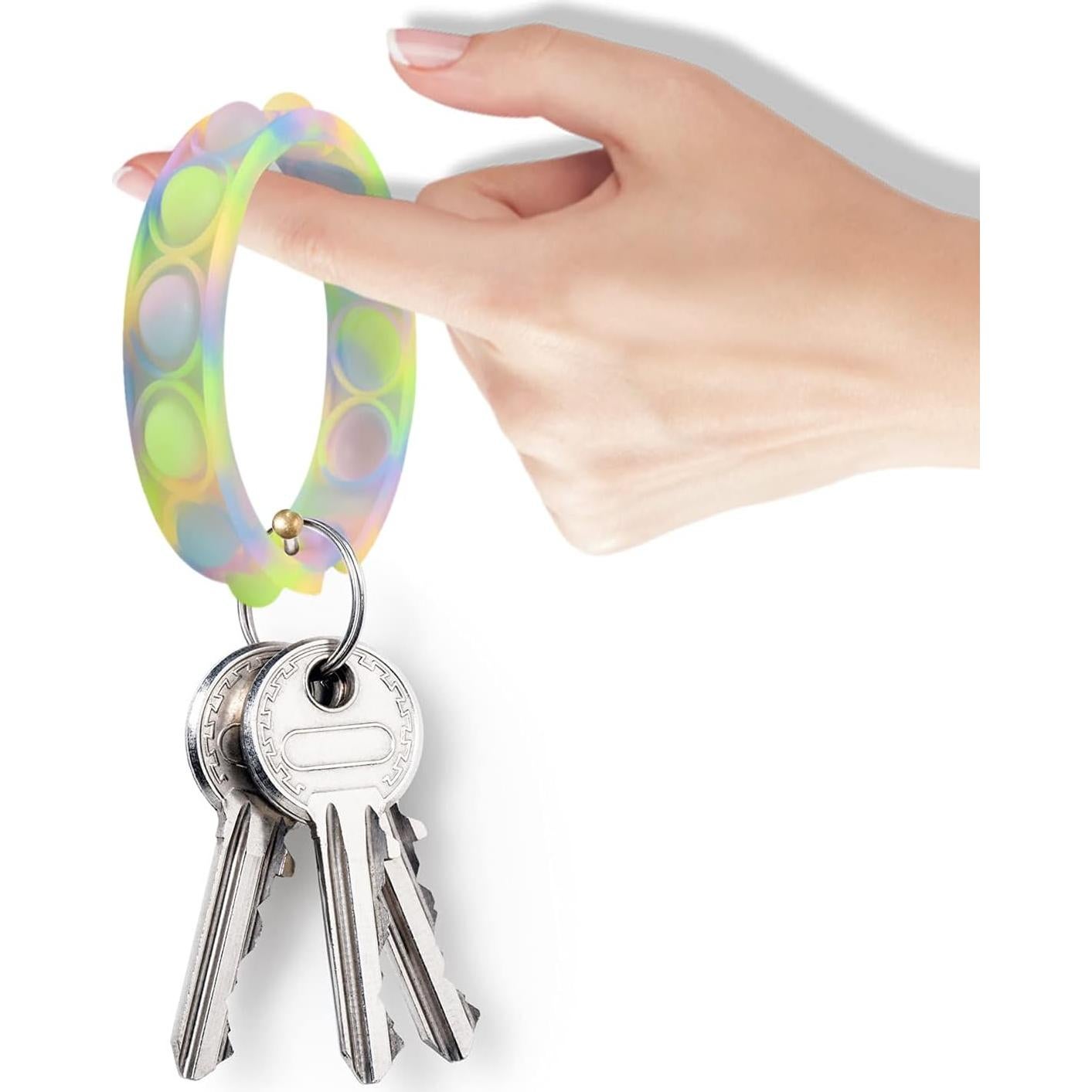 16 Pulseras Fidget Pop IERKEIE para Niños y Adultos