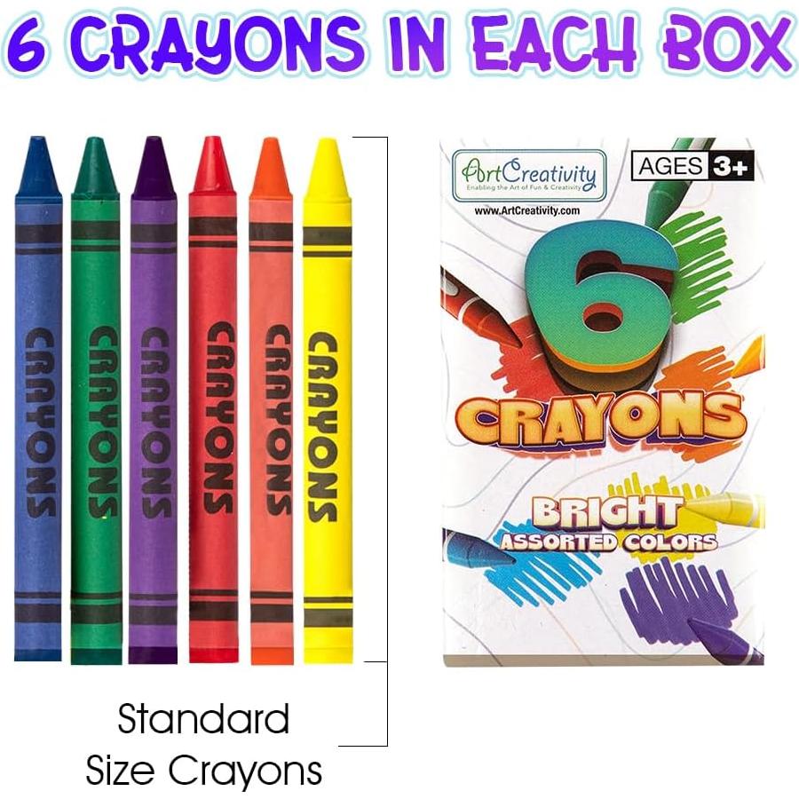 Crayones ArtCreativity Paquete de 200 - Colores Vibrantes