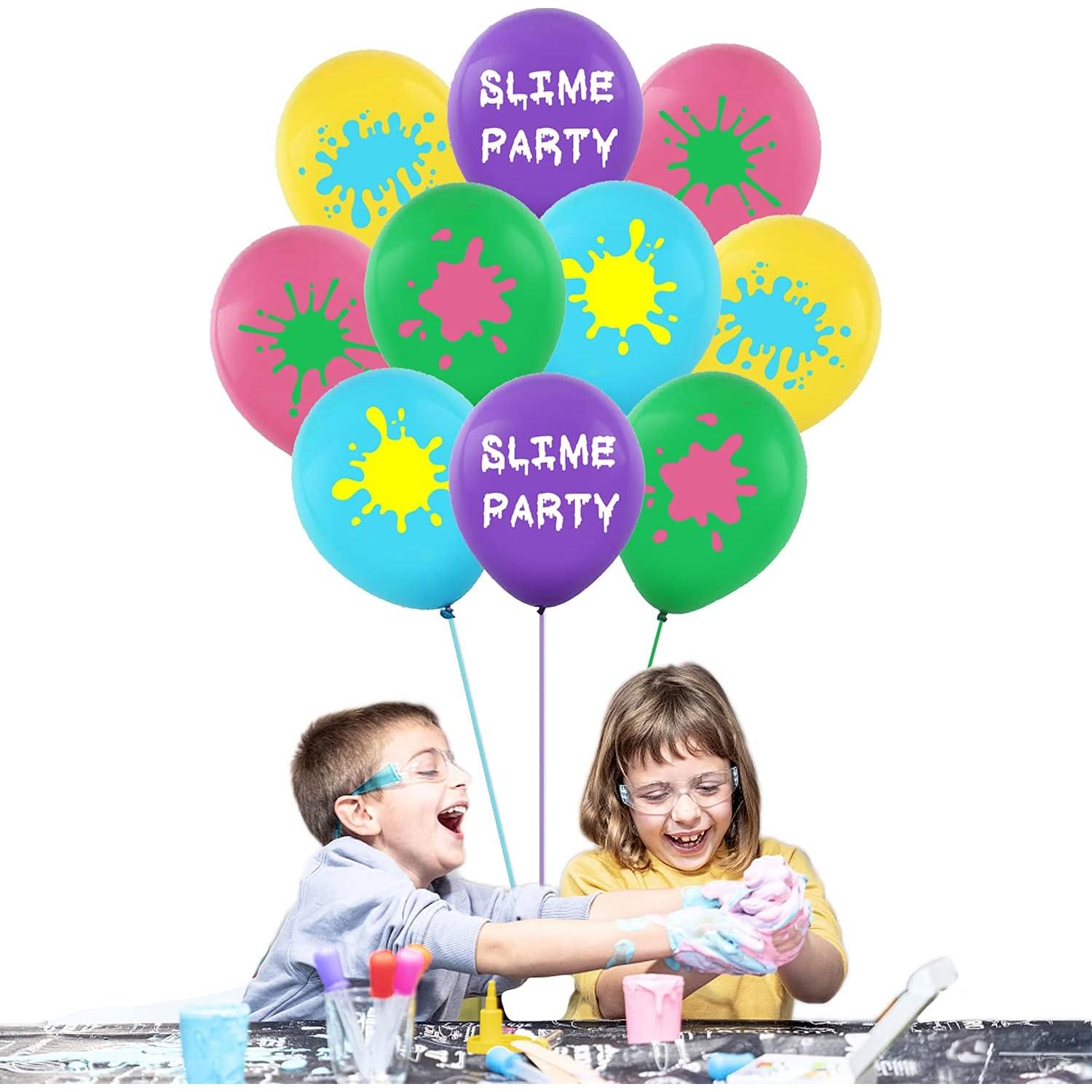 50 Globos de Láttex Slime Oringaga 30.48 cm Fiesta Temática