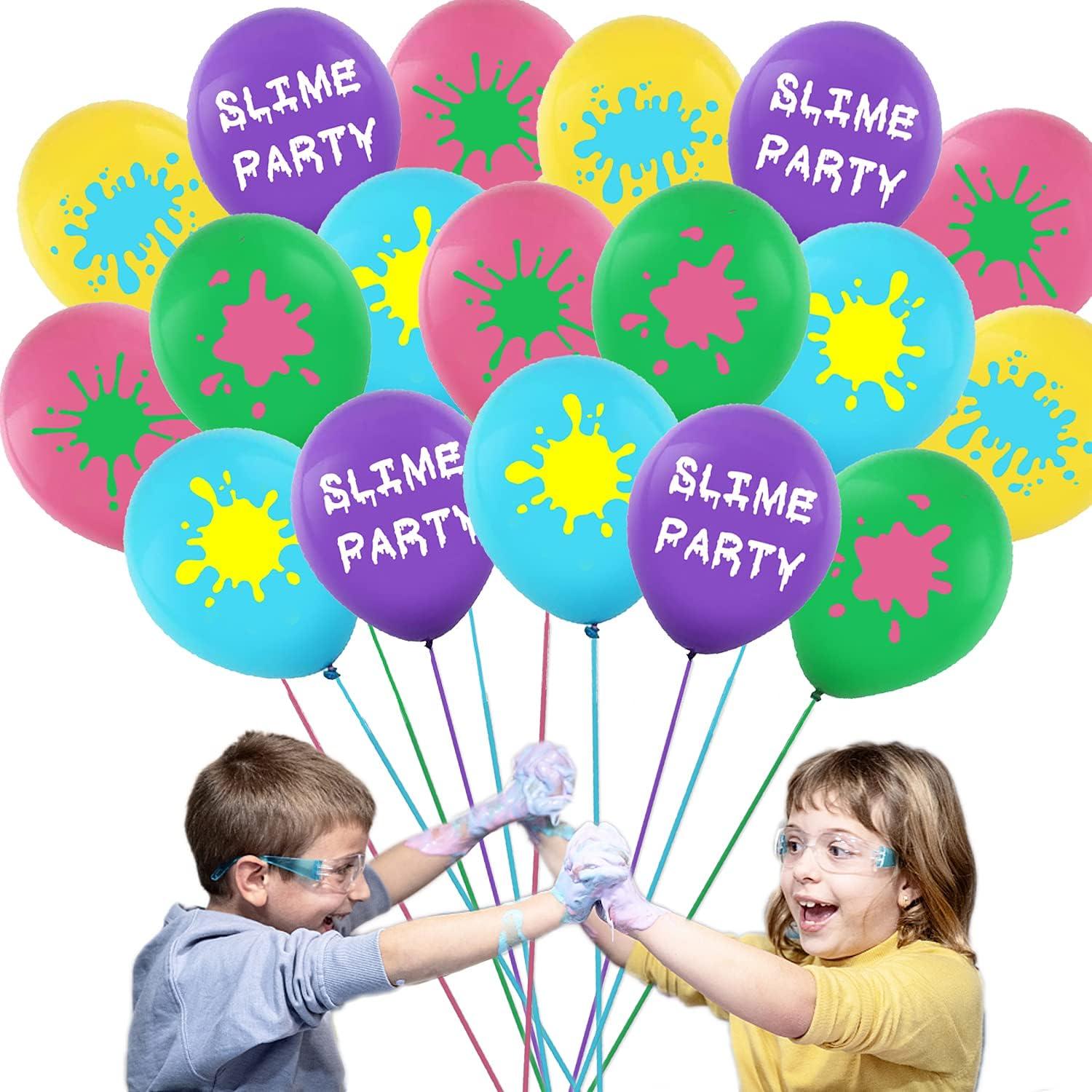 50 Globos de Láttex Slime Oringaga 30.48 cm Fiesta Temática