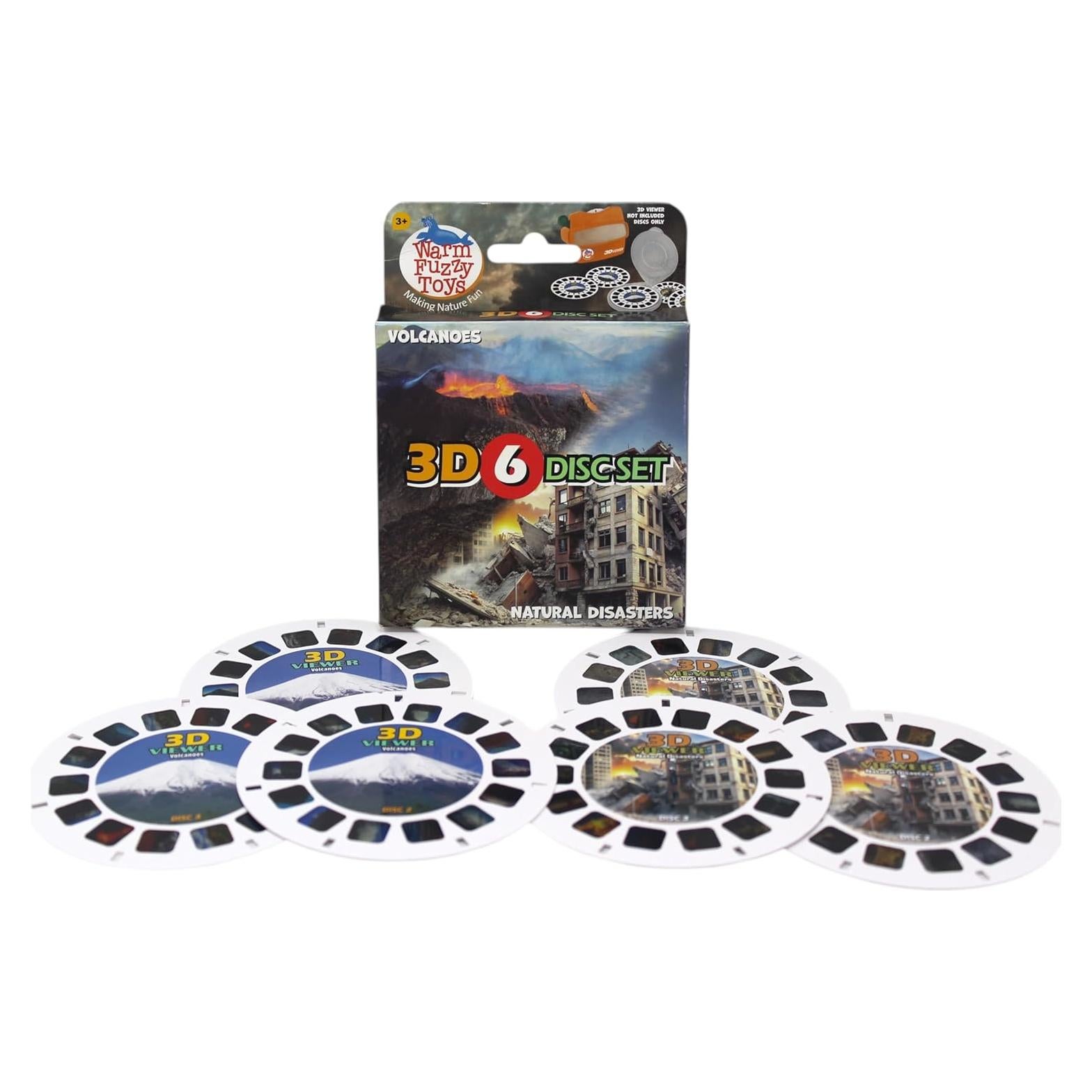 Ruedas para Visor Warm Fuzzy Volcanes y Desastres Naturales