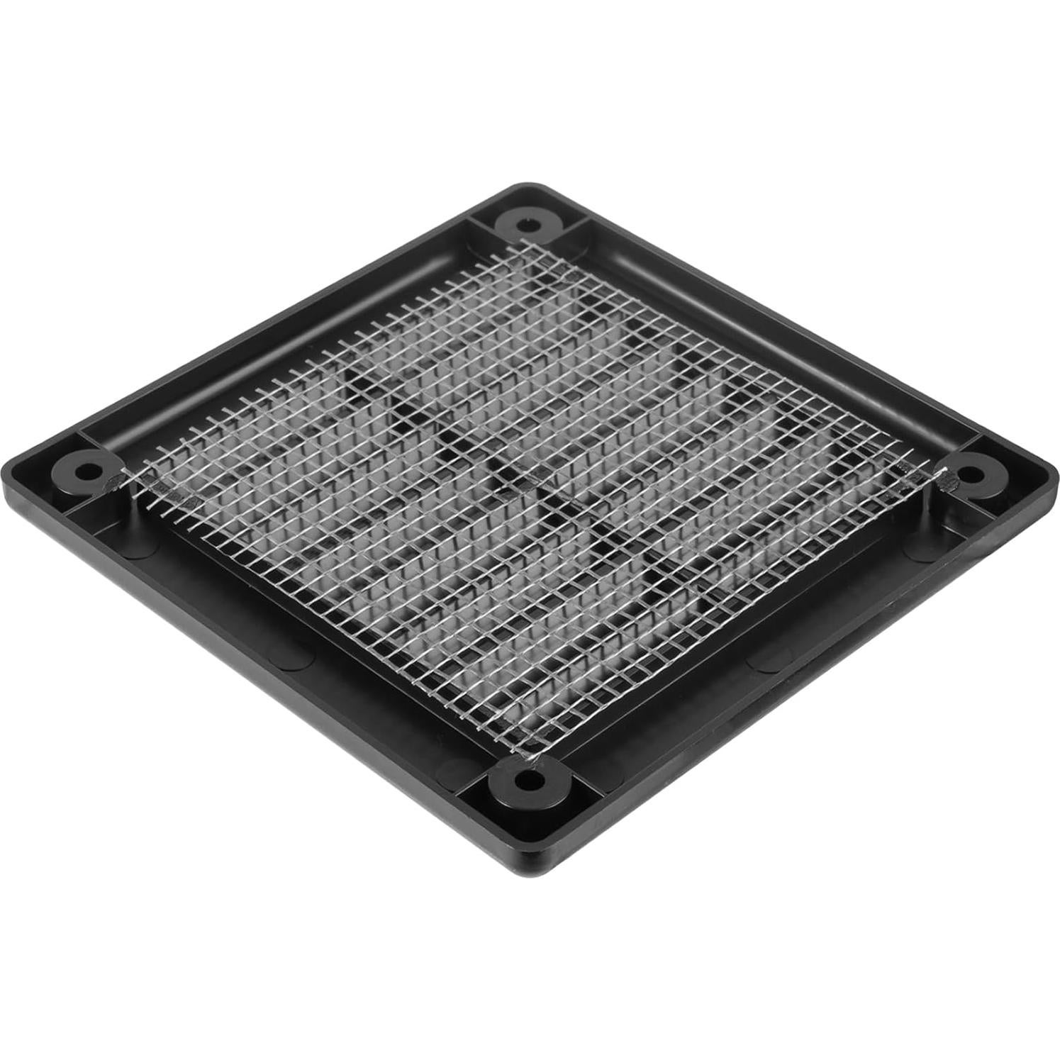 Rejilla de Ventilación Cuadrada ECOPRO VENT 100mm x 100mm Negra