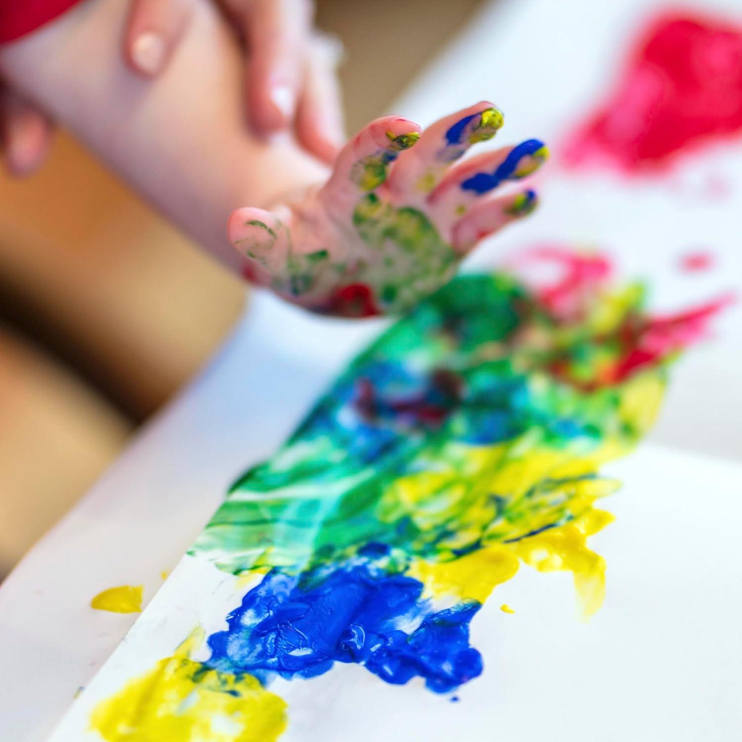 Pintura de Dedos Lavable Crayola Marrón 473 ml - No Tóxica