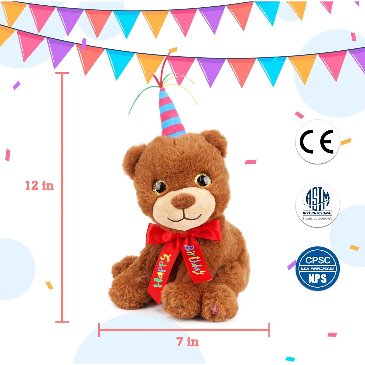 Osito Musical Interactivo Cuteoy 25cm Canta y Repite