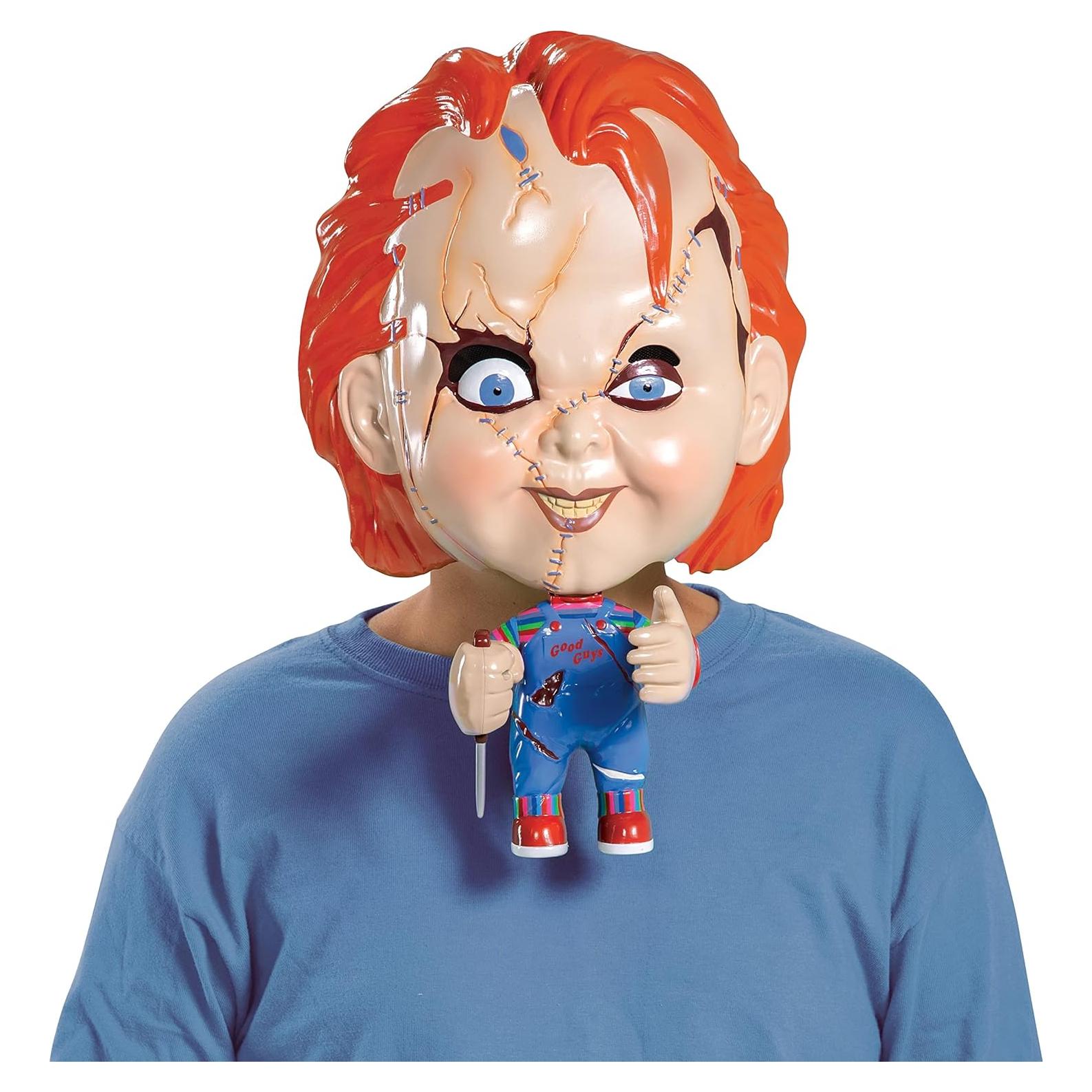 Máscara Chucky Disguise Infantil Interactiva 35.5x20.3cm
