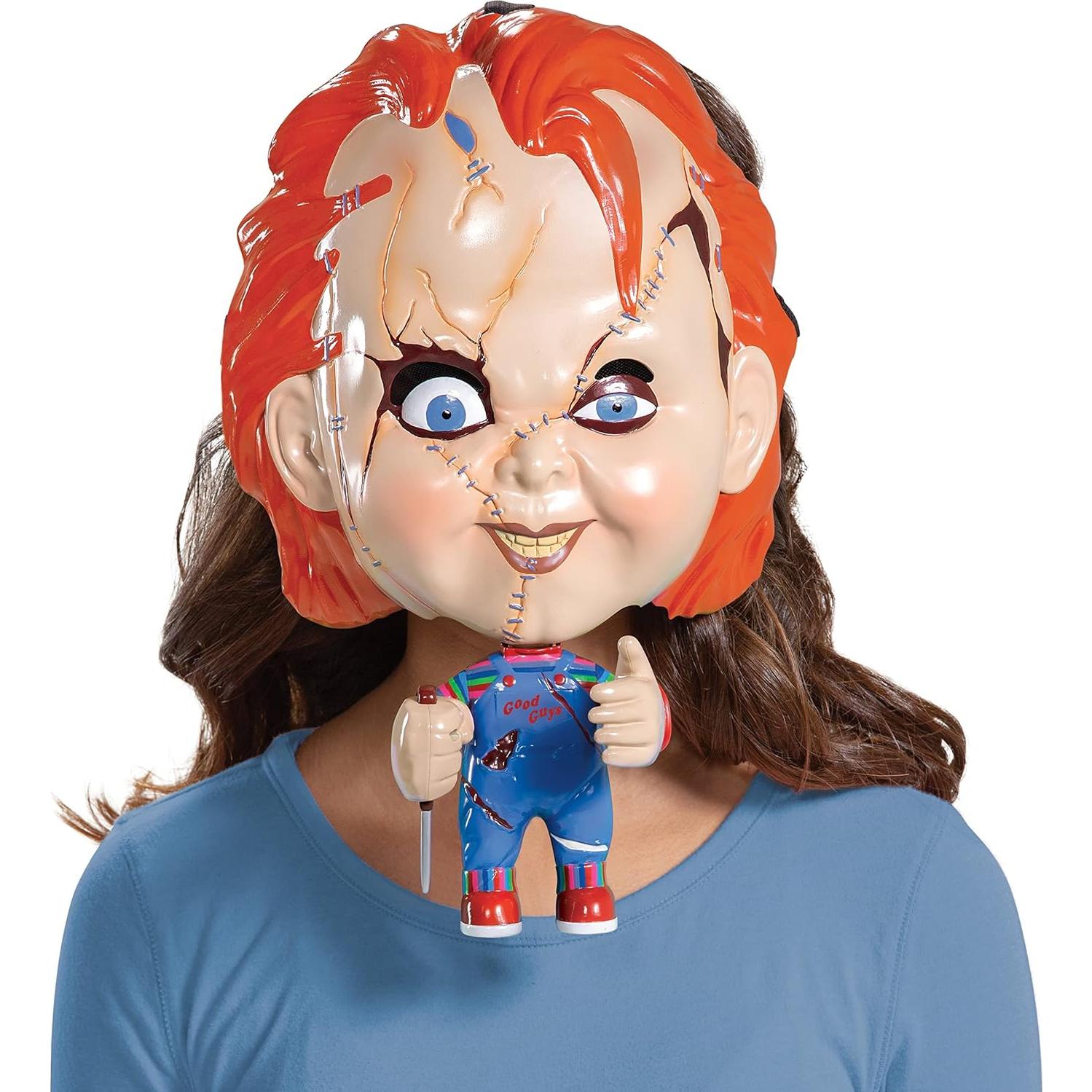 Máscara Chucky Disguise Infantil Interactiva 35.5x20.3cm