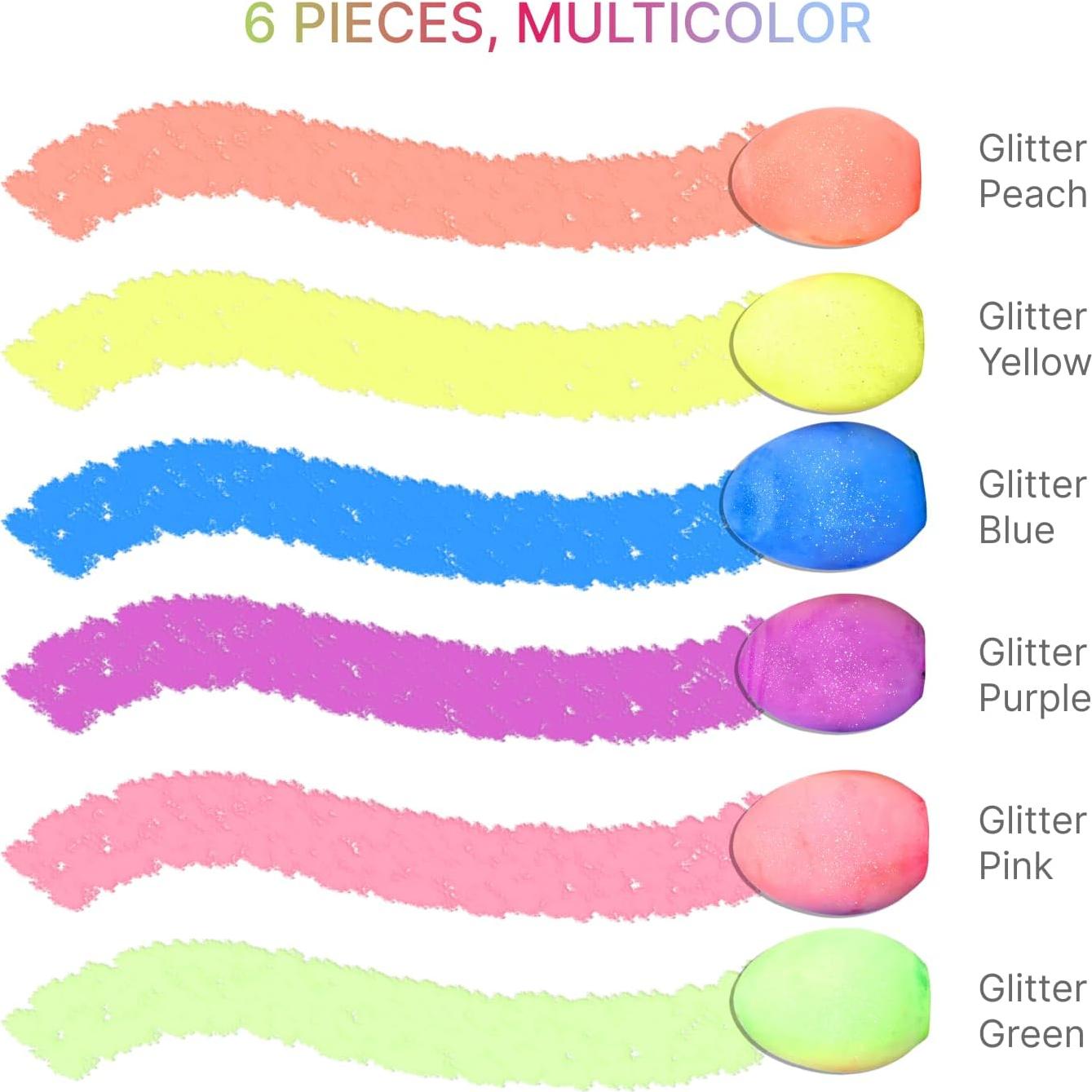 Tiza de Huevo Kid Made Modern - Set de 6 Tizas Vibrantes