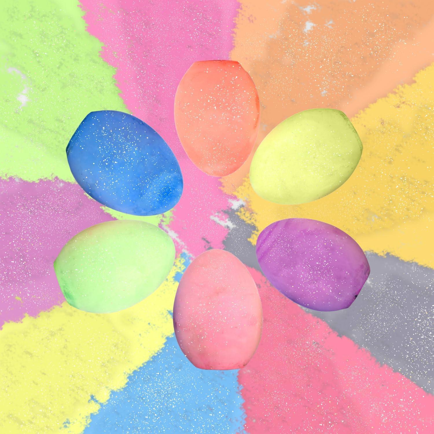 Tiza de Huevo Kid Made Modern - Set de 6 Tizas Vibrantes