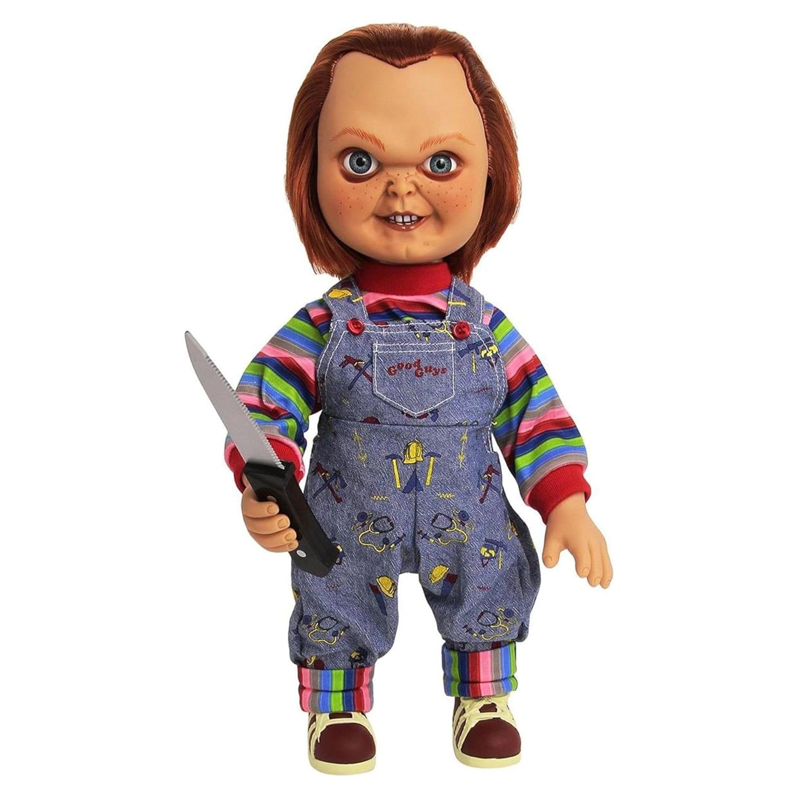 Figura de Acción Chucky Good Guy Mezco 38 cm con Sonido