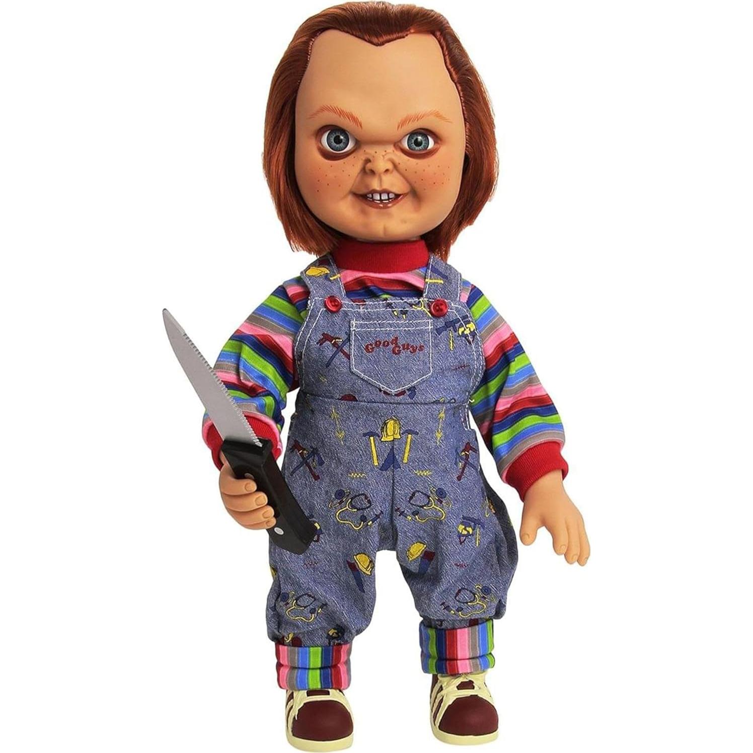 Figura de Acción Chucky Good Guy Mezco 38 cm con Sonido