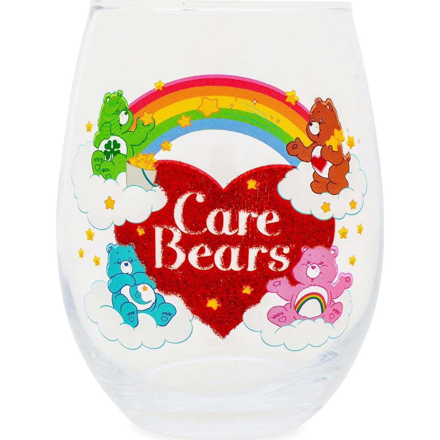 Vaso de Vino Sin Tallo Care Bears 591 ml Arcoíris