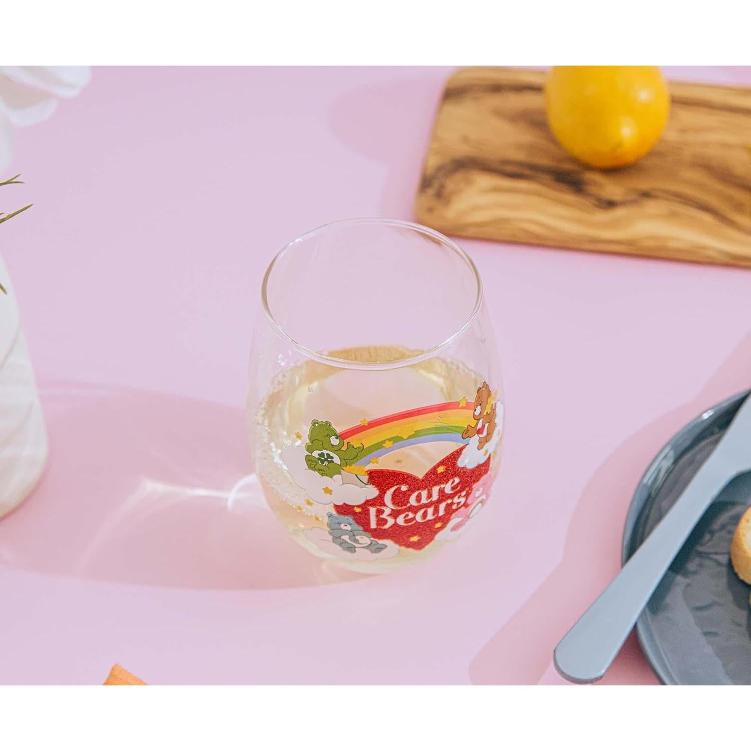 Vaso de Vino Sin Tallo Care Bears 591 ml Arcoíris