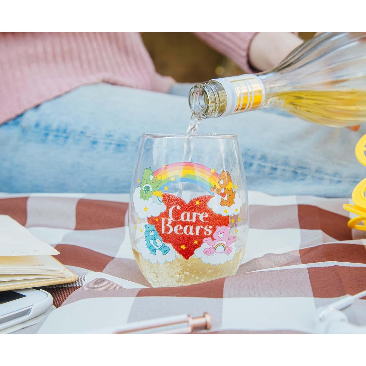 Vaso de Vino Sin Tallo Care Bears 591 ml Arcoíris
