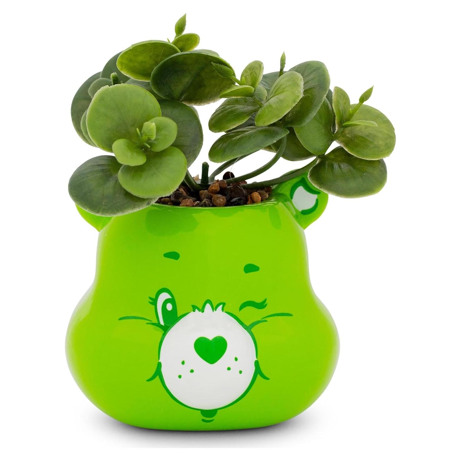 Mini Maceta Cerámica Buen Suerte Oso Care Bears 7.6cm