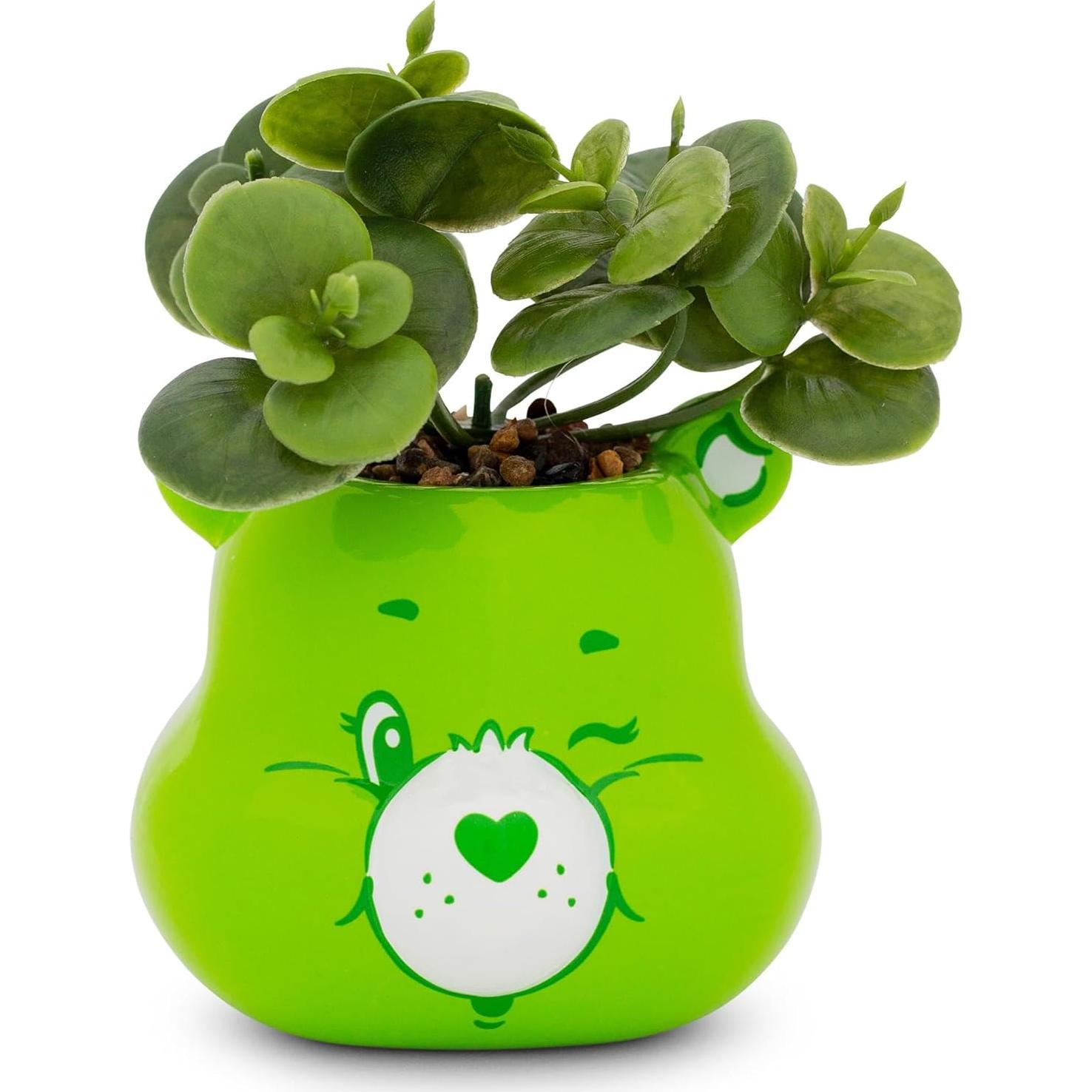 Mini Maceta Cerámica Buen Suerte Oso Care Bears 7.6cm