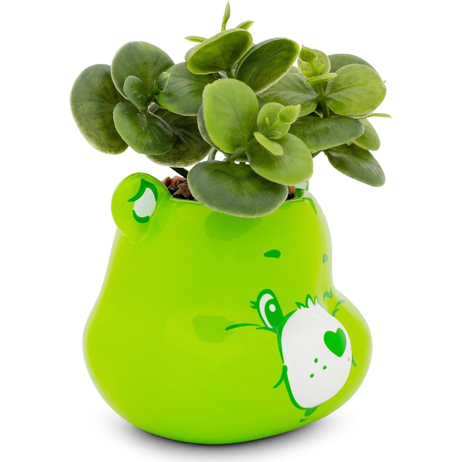 Mini Maceta Cerámica Buen Suerte Oso Care Bears 7.6cm