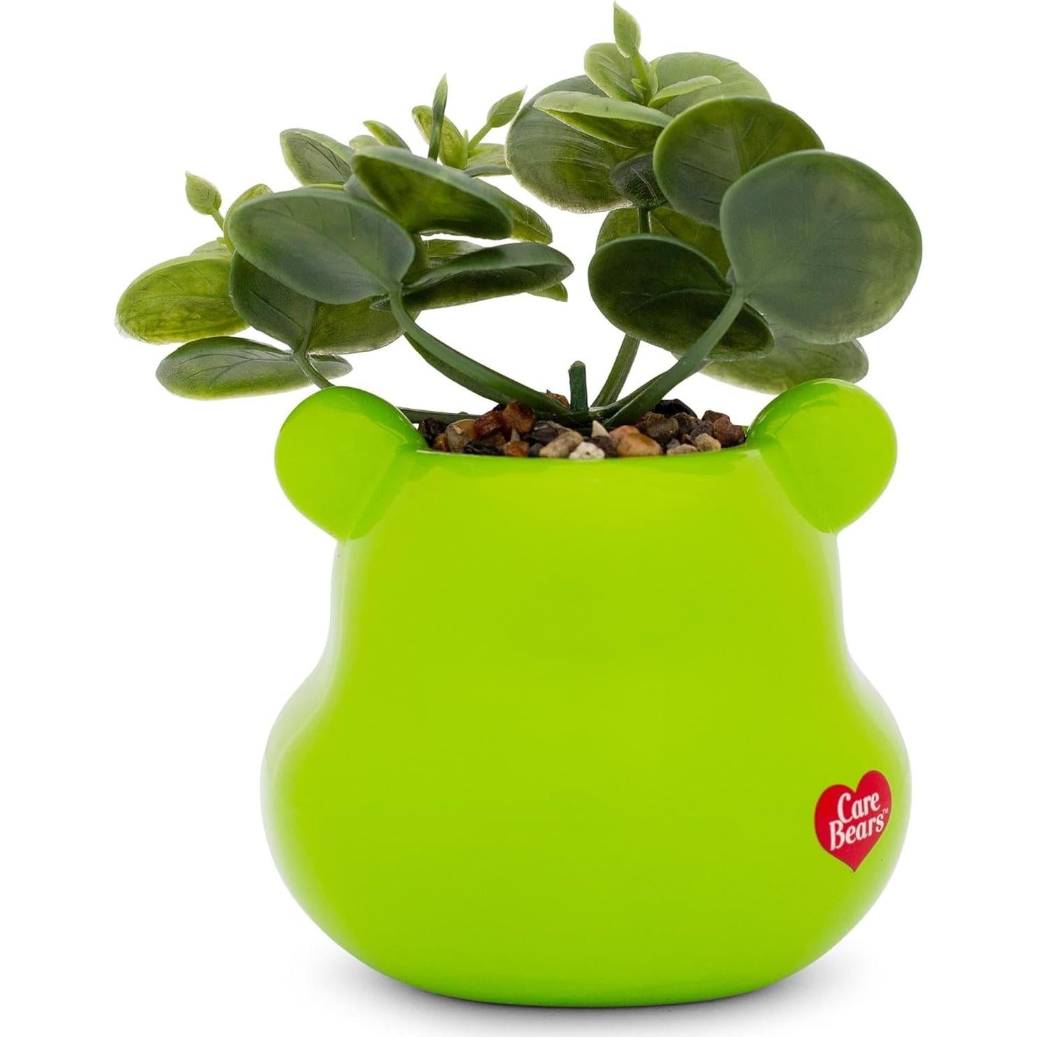 Mini Maceta Cerámica Buen Suerte Oso Care Bears 7.6cm