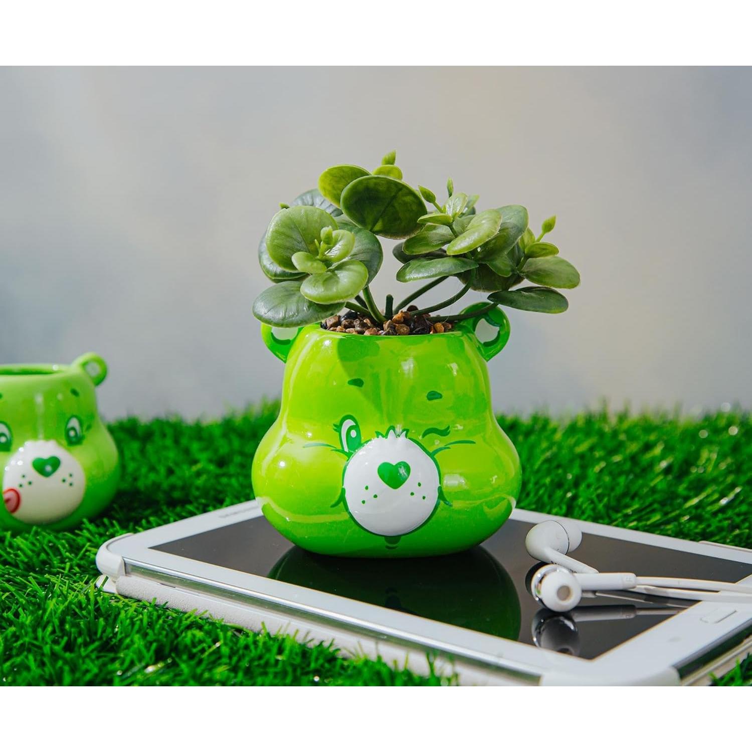 Mini Maceta Cerámica Buen Suerte Oso Care Bears 7.6cm