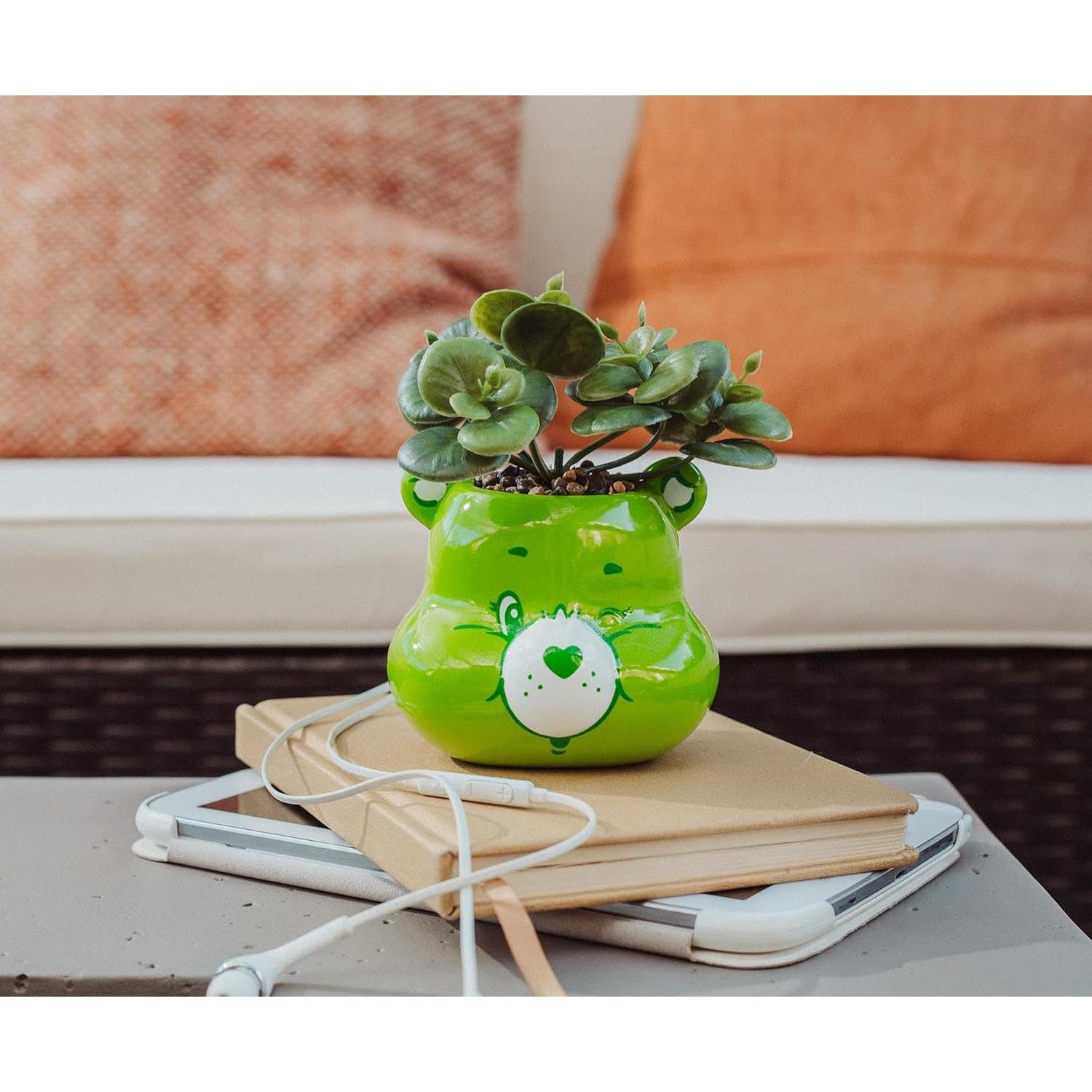 Mini Maceta Cerámica Buen Suerte Oso Care Bears 7.6cm