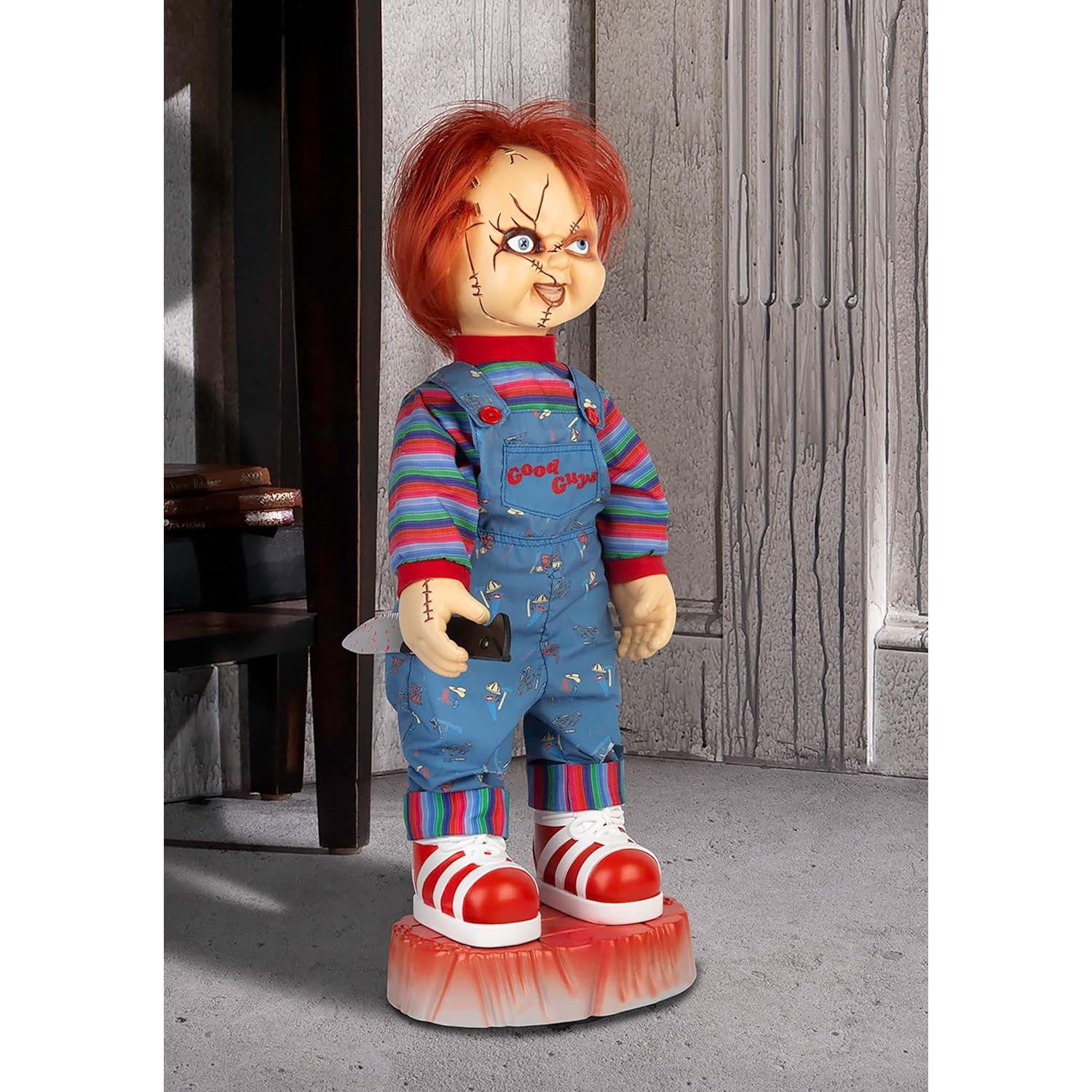 Muñeco Chucky Animado a Tamaño Real Gemmy 63.5 cm