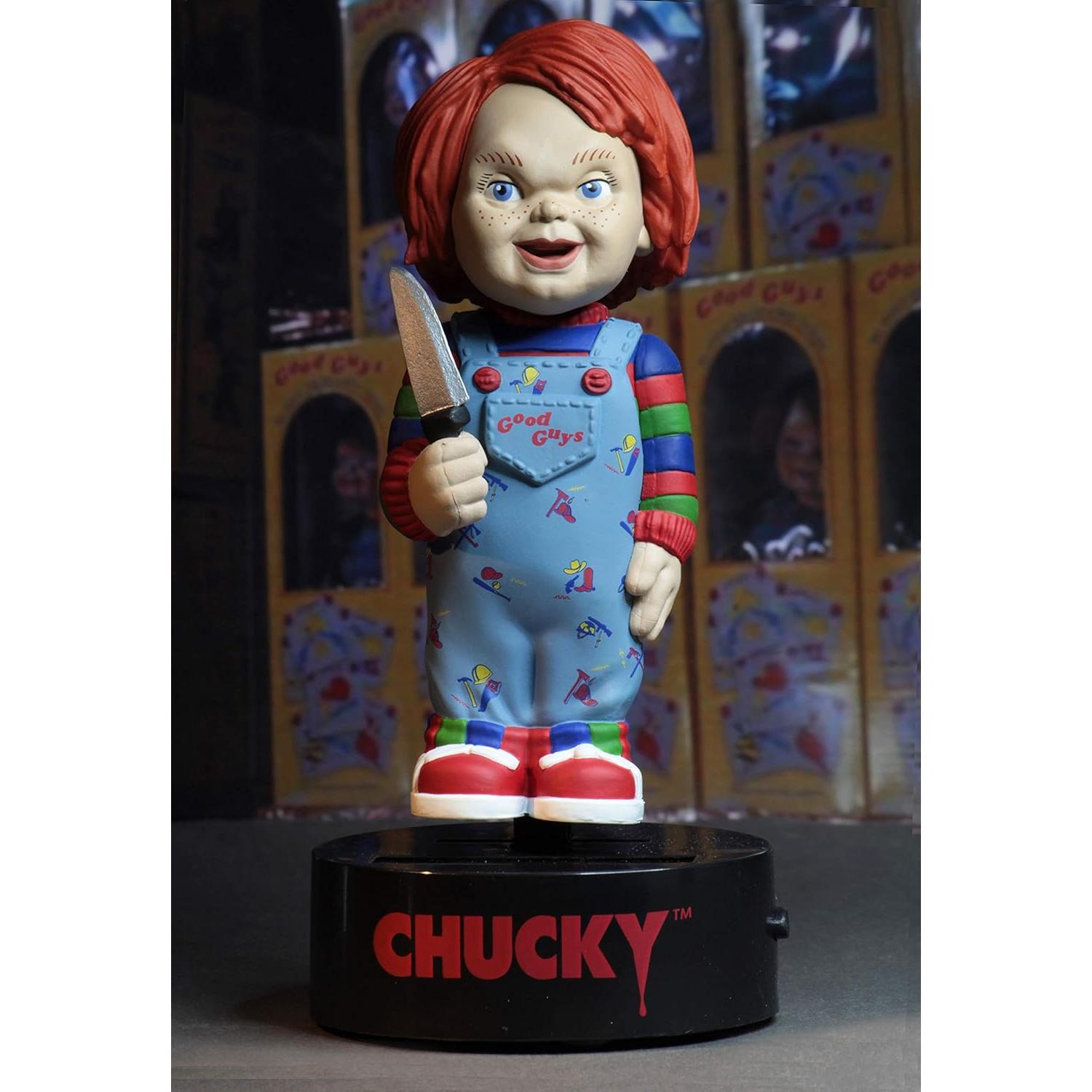 Body Knocker Chucky NECA 16.8 cm Solar Sin Baterías