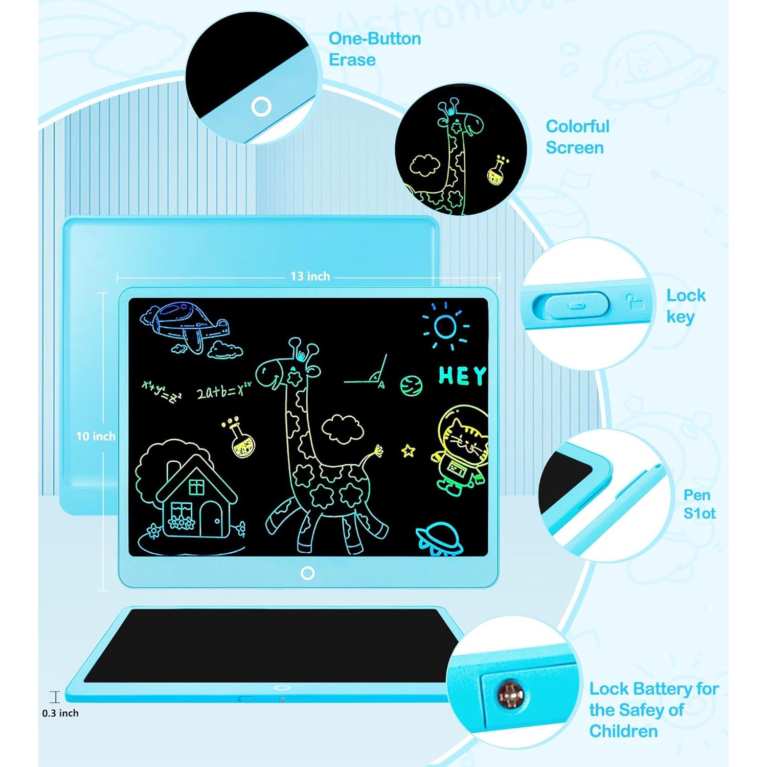 Tableta de Escritura LCD FXI 16" Colorida para Niños
