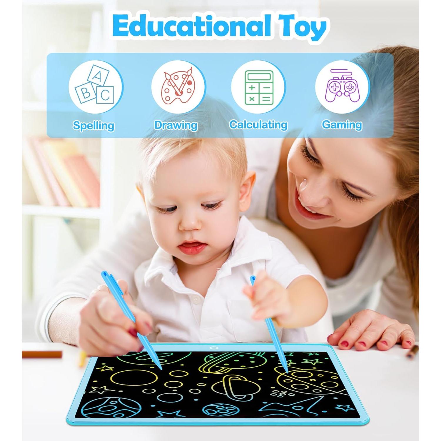 Tableta de Escritura LCD FXI 16" Colorida para Niños