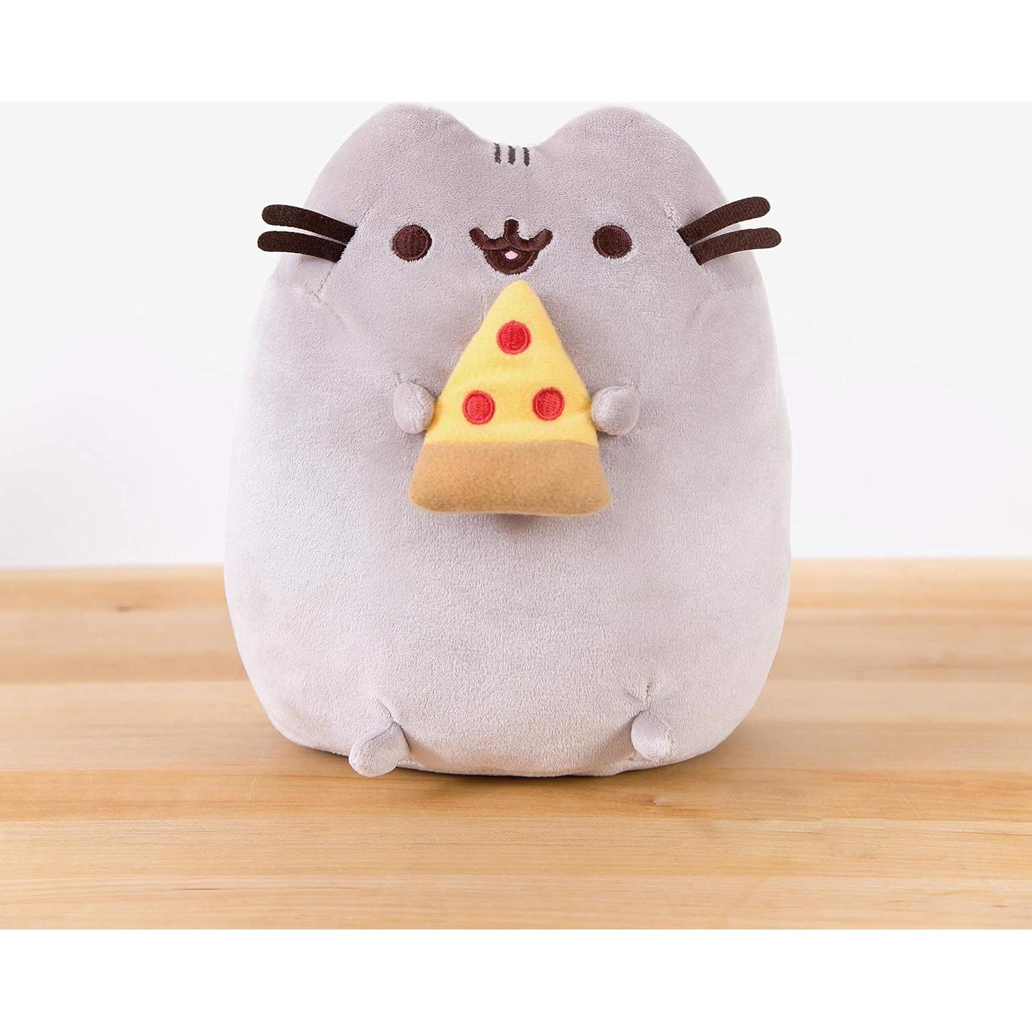 Peluche GUND Pusheen Snackable Pizza 24.1 cm Gris