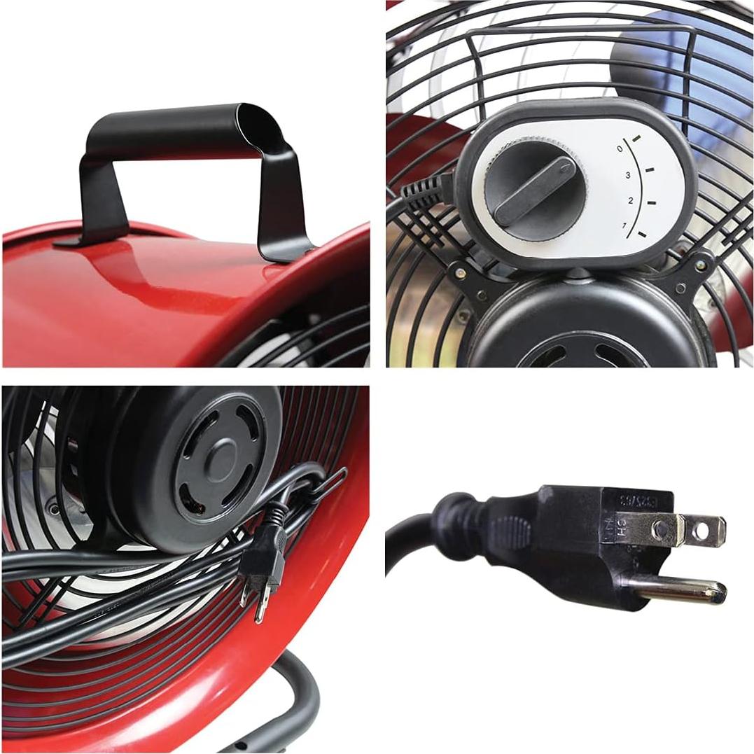 Ventilador de Piso Maxx Air HVFF16T 16" Alta Velocidad