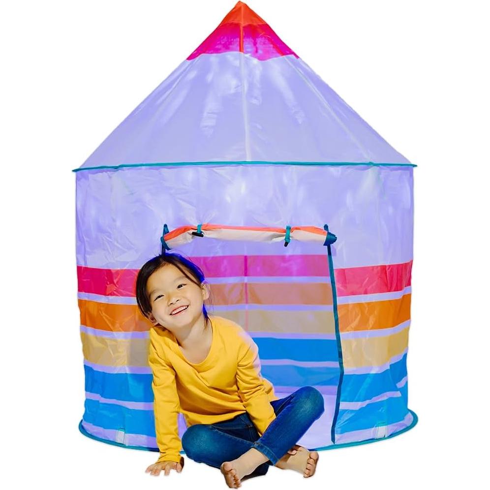 Carpa de Juego LED Chuckle & Roar 213x122 cm para Niños 3+