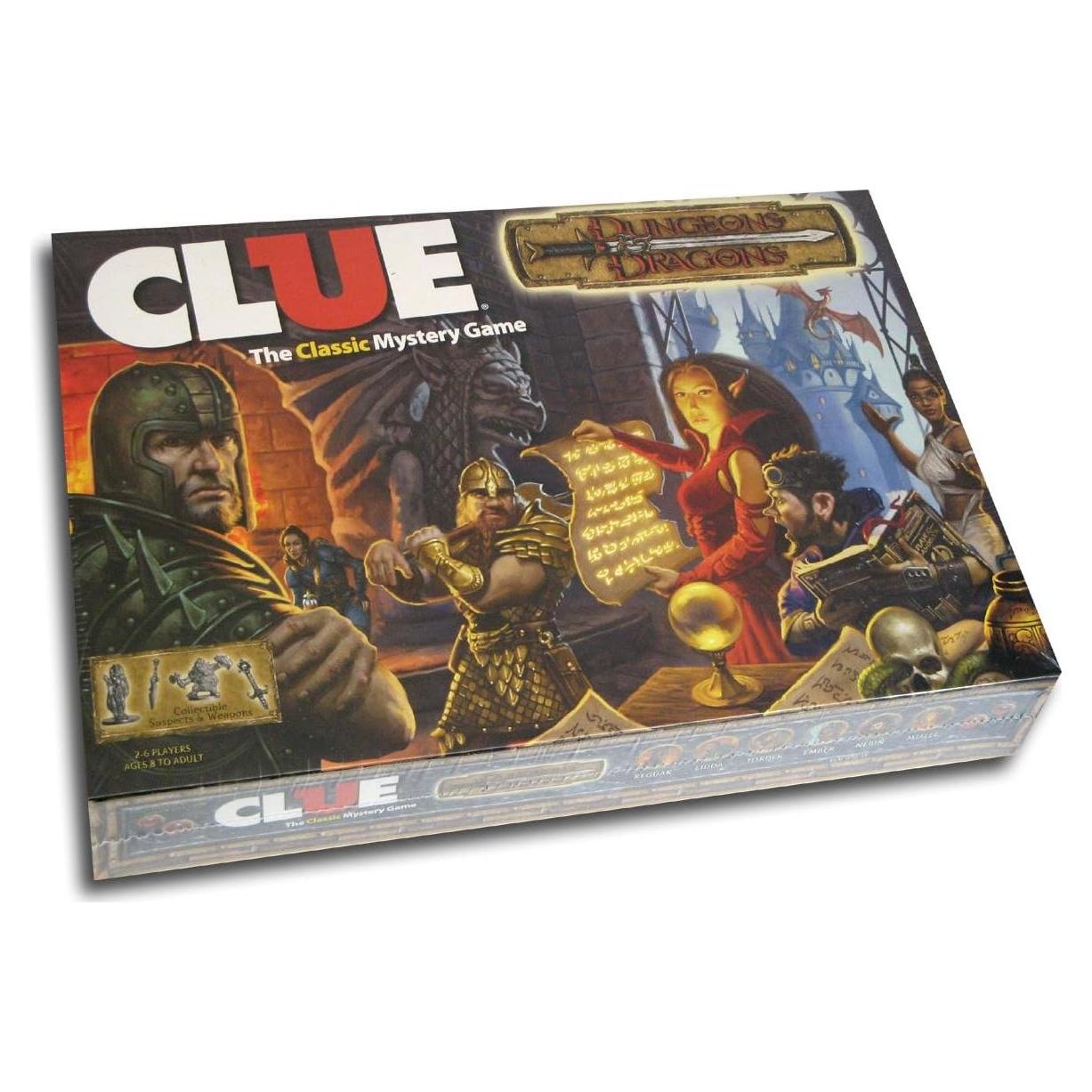 Juego de Mesa Clue: Dungeons & Dragons - 6 Sospechosos