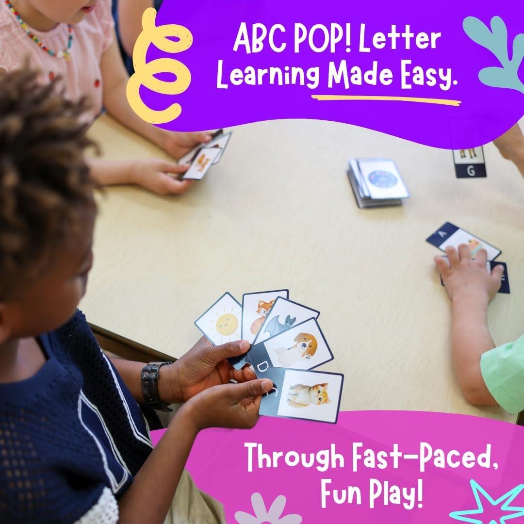 Juego de Cartas Educativo ABC POP! - Fonética y Matemáticas
