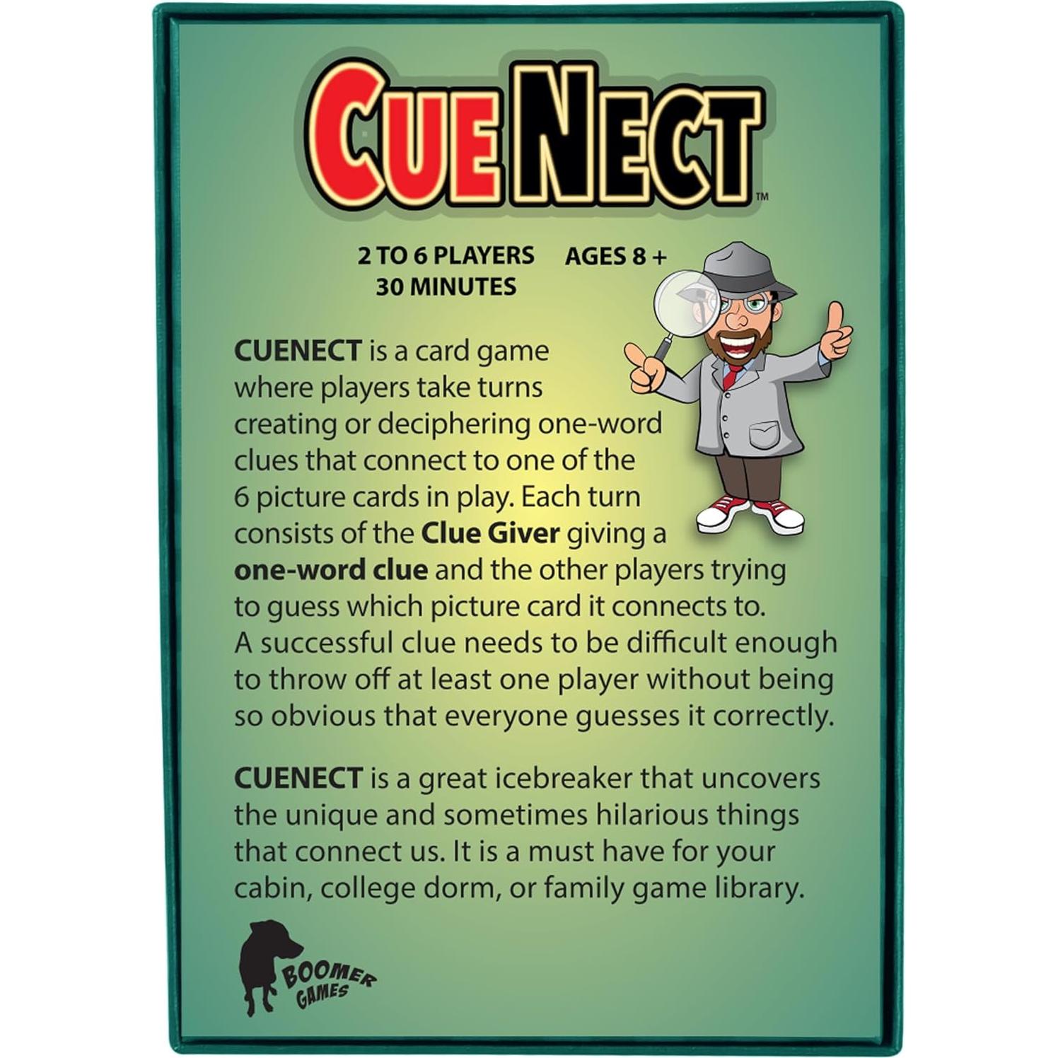 CUENECT Juego de Decodificación de Pistas - Boomer Games