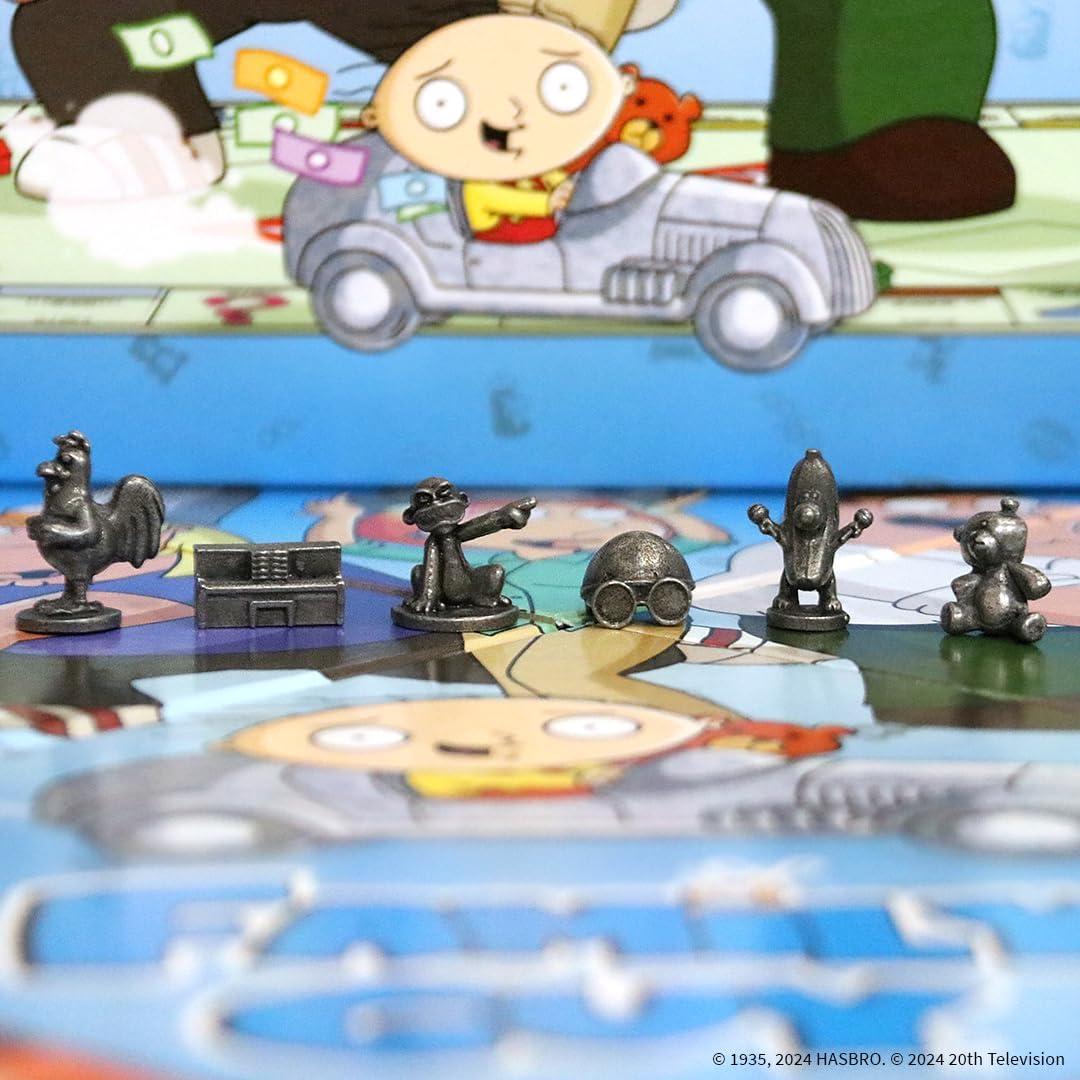 Monopoly Family Guy - Juego de Mesa en Español, 2-6 Jugadores