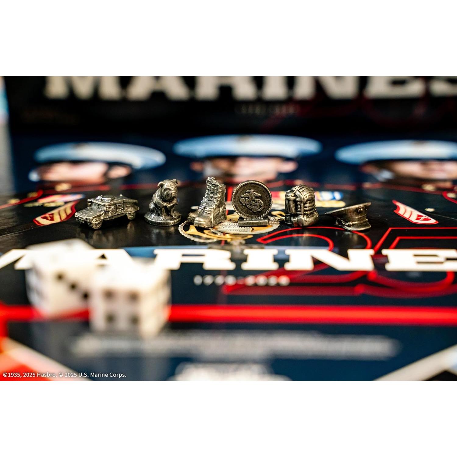 Monopoly Marines 250 Aniversario - Juego de Mesa Oficial