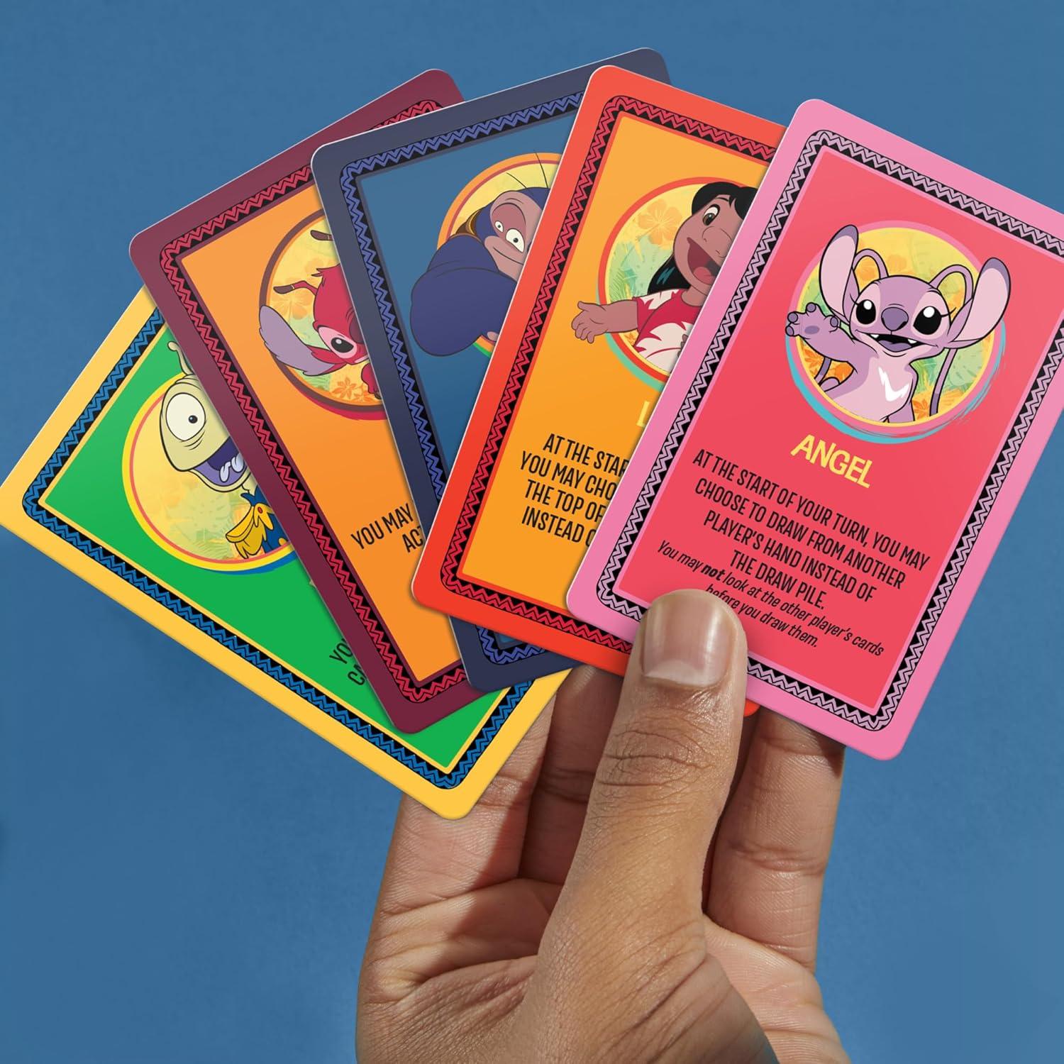 Monopoly Deal Disney Stitch Juego de Cartas 2-5 Jugadores