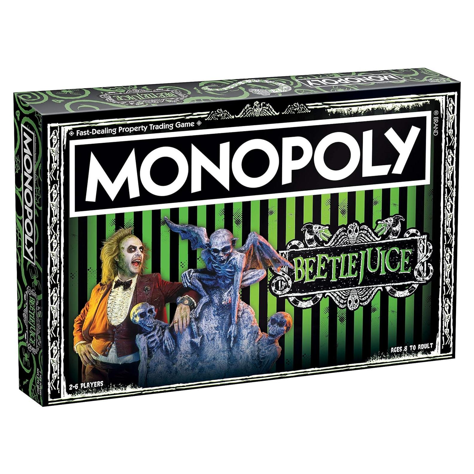 Monopoly Beetlejuice Juego de Mesa Oficial | 2-6 Jugadores