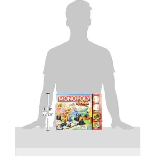 Juego de Mesa Monopoly Junior Hasbro para Niños 5+ 2-4 Jugadores
