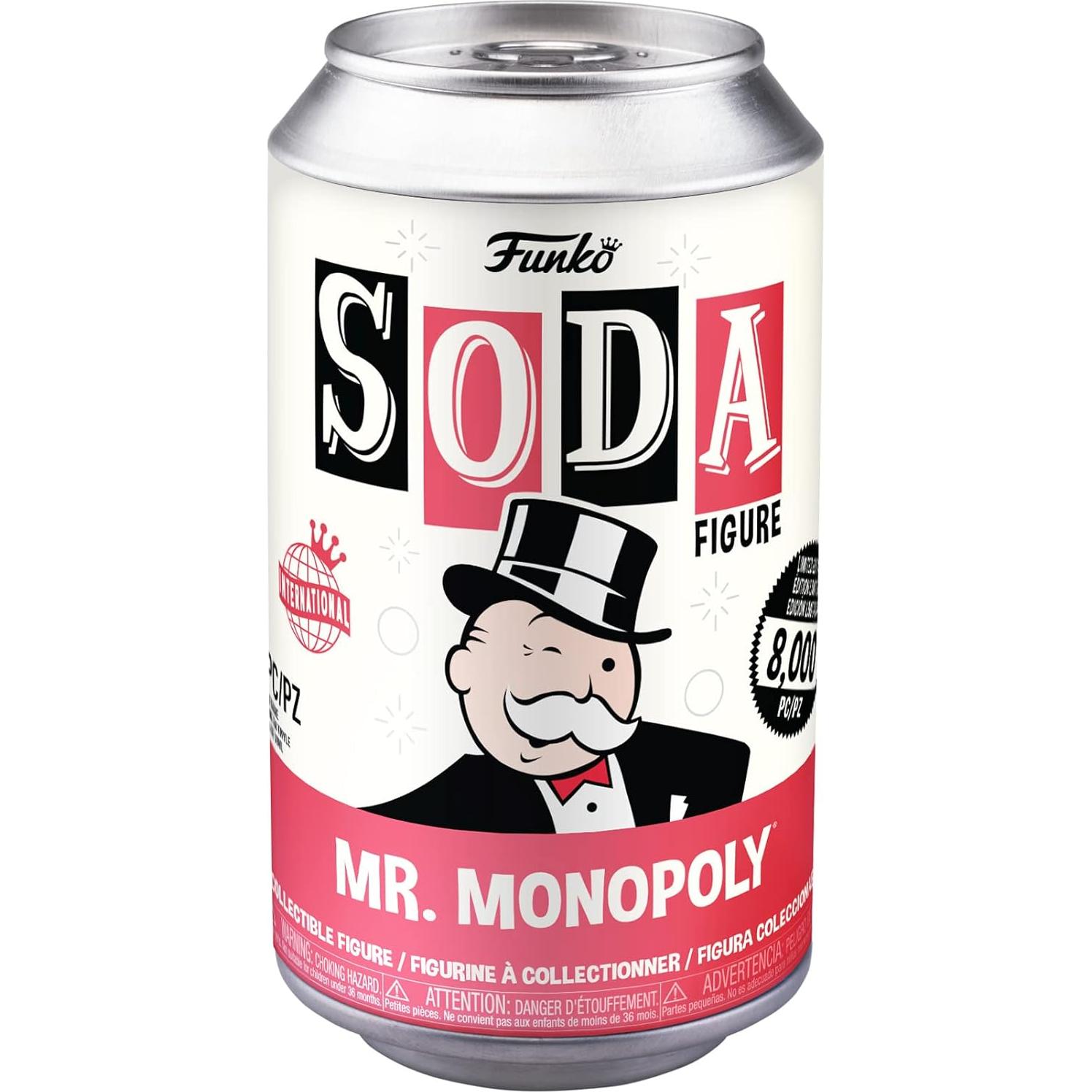 Funko Vinyl SODA Monopoly Tío Pennybags Chase 9.5 cm