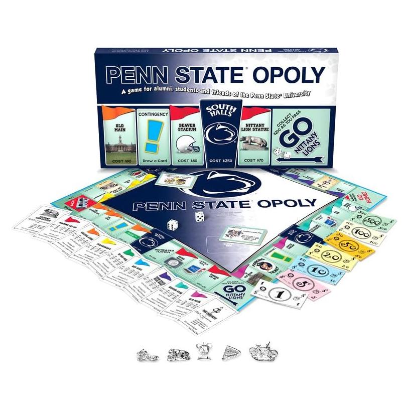 Juego de mesa Penn Stateopoly - Tarde para el cielo - 2-6 jugadores