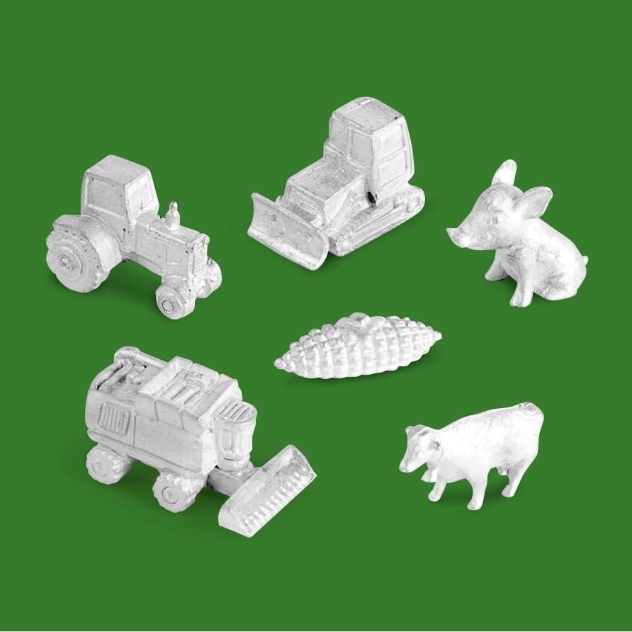 Juego de Mesa John Deere-opoly TOMY - Diversión Agrícola 8+