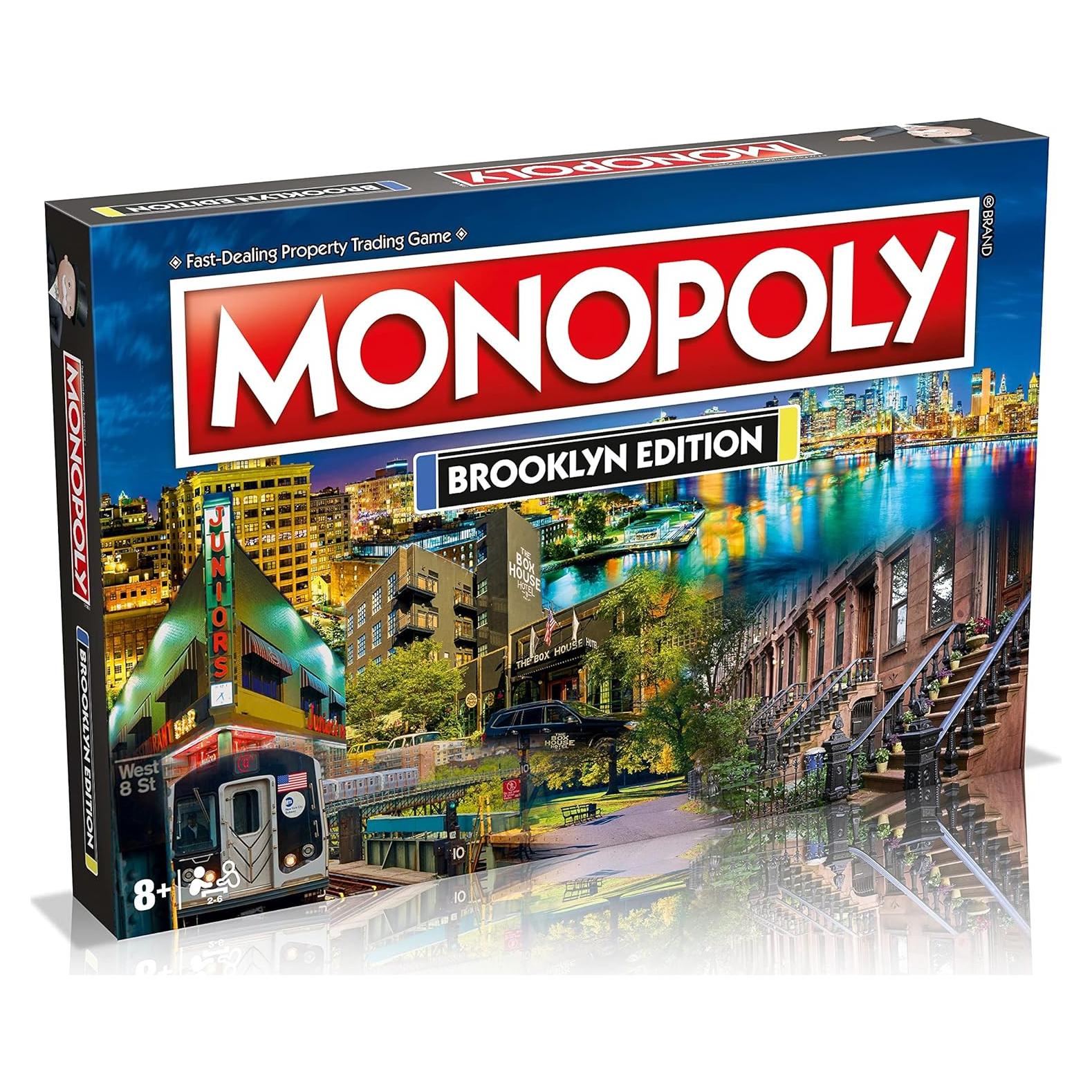 Monopoly Edición Brooklyn - Juego de Mesa Familiar 2-6 Jugadores