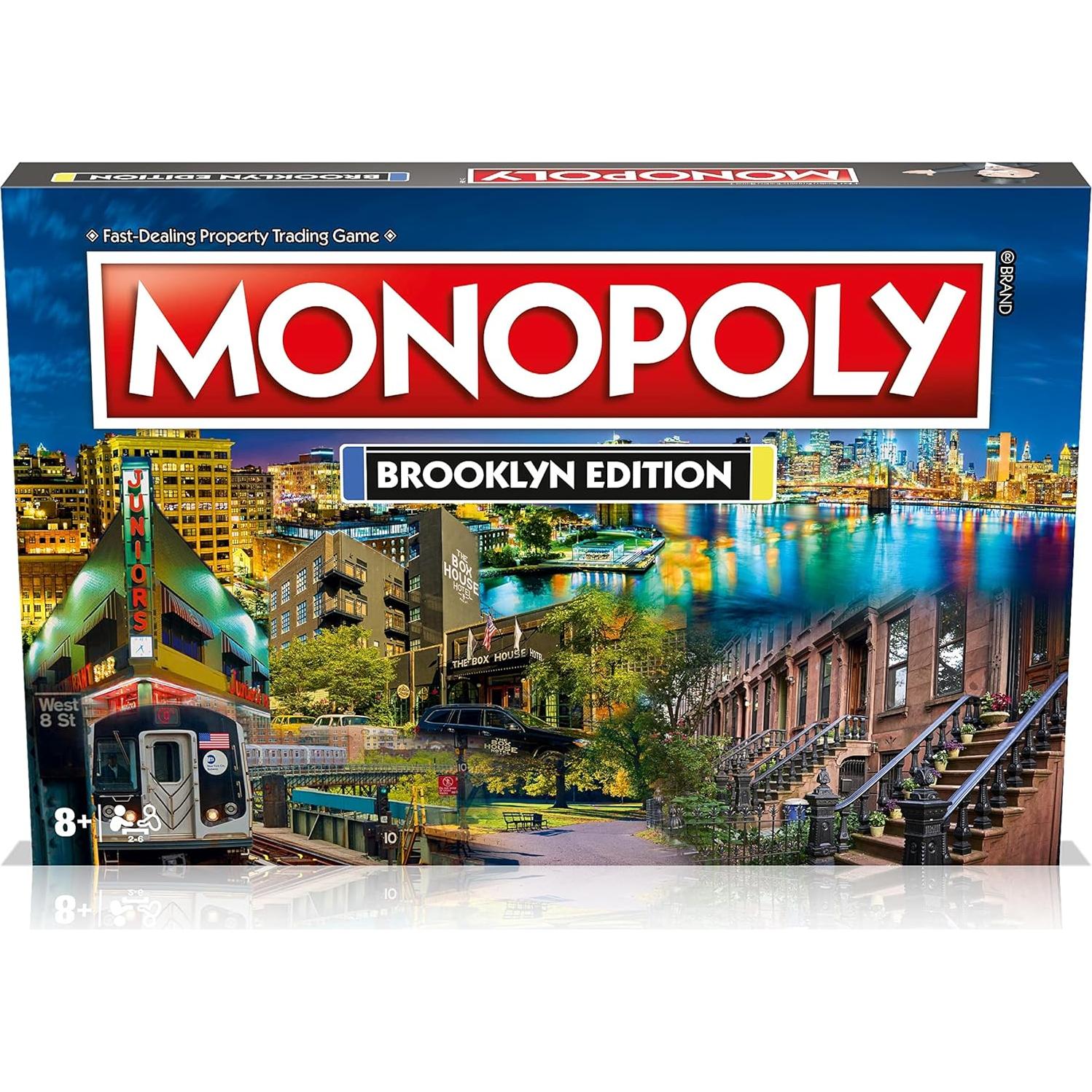 Monopoly Edición Brooklyn - Juego de Mesa Familiar 2-6 Jugadores