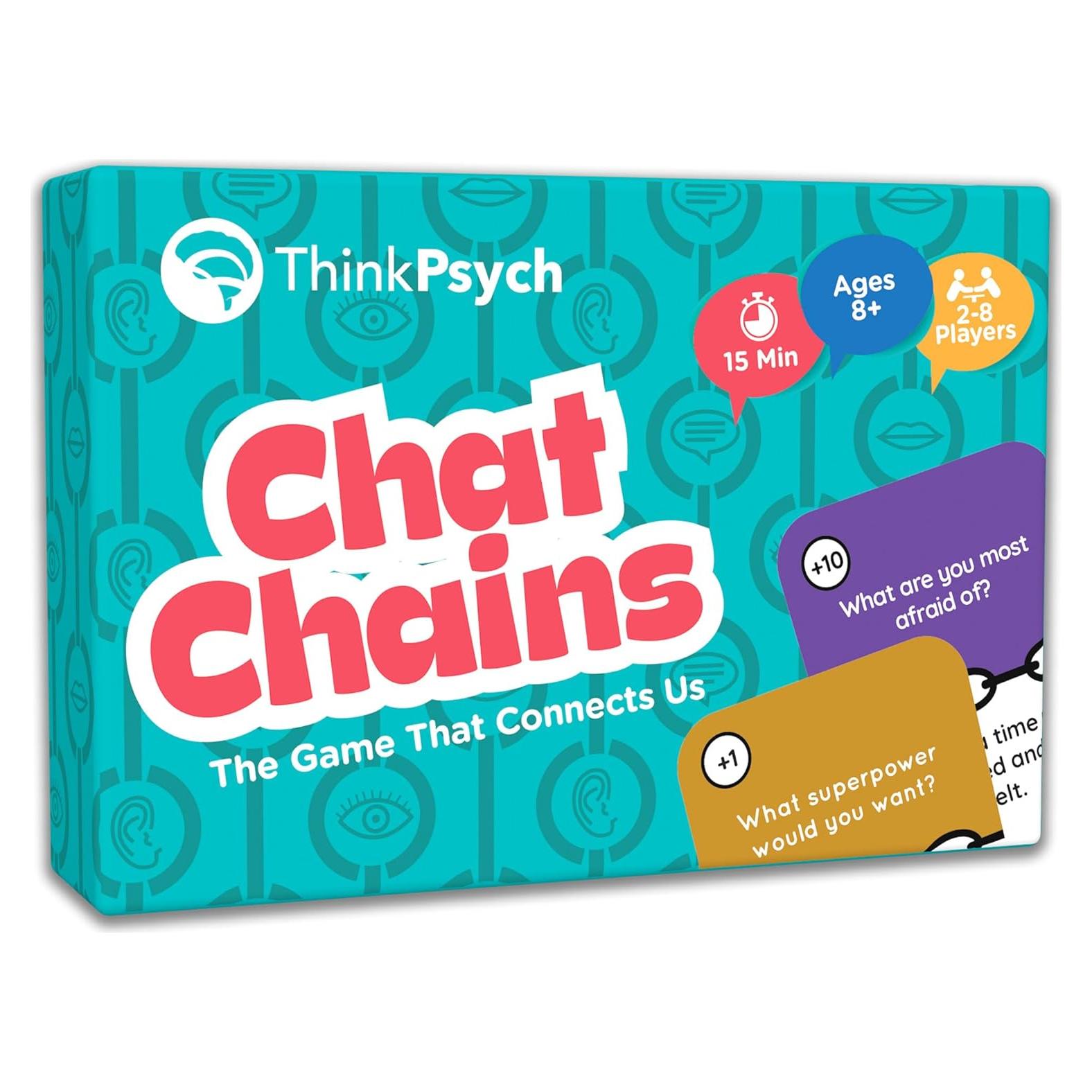 Cadenas de Charla ThinkPsych - Juego de Habilidades Sociales 8+