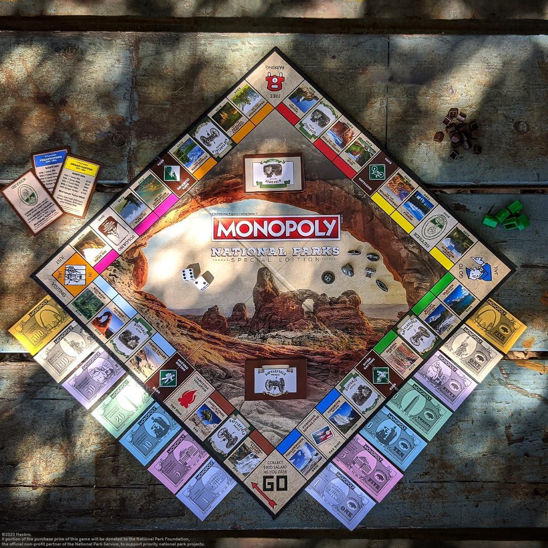 Monopoly Parques Nacionales USA 2020 | Juego Familiar Educativo
