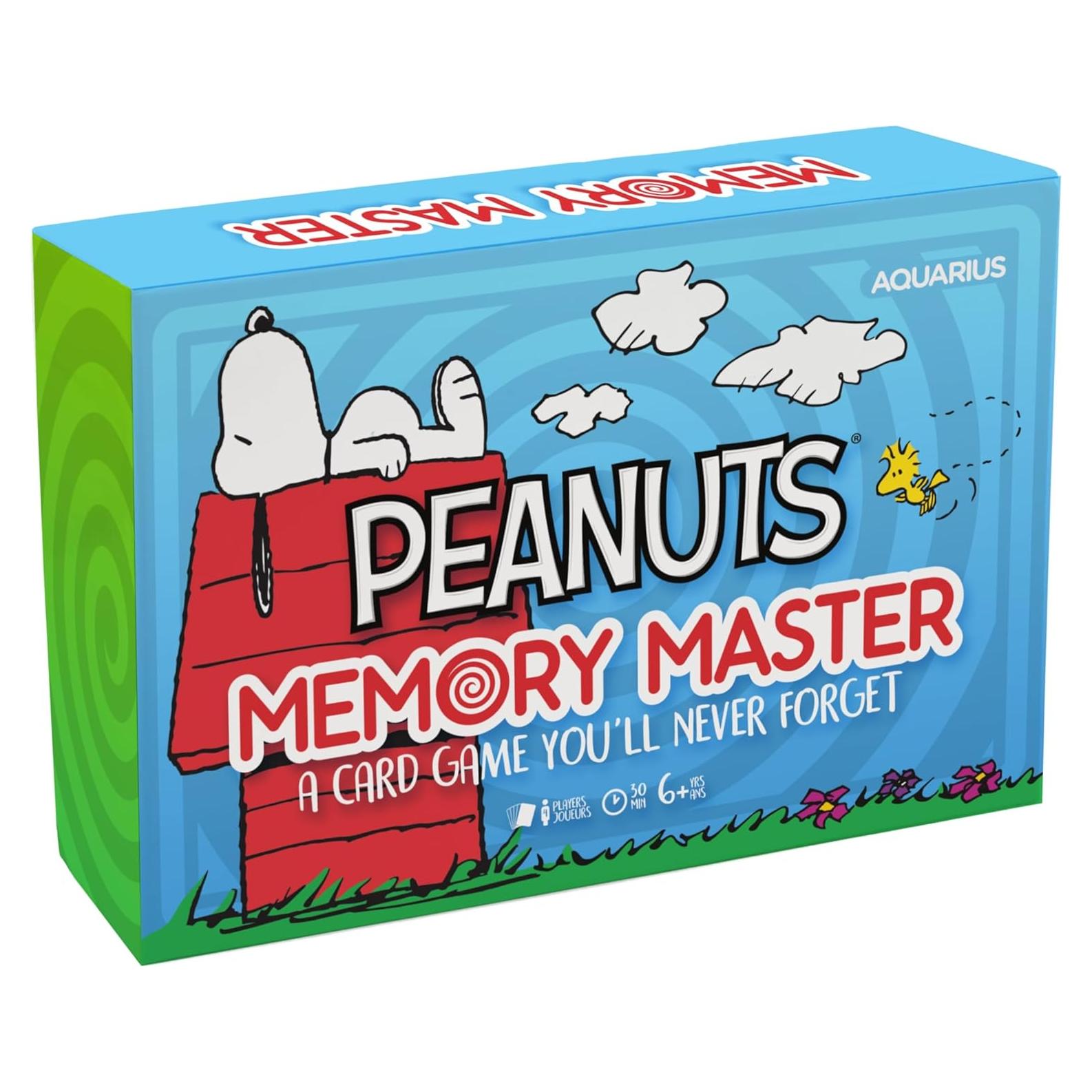 Juego de Cartas de Memoria Peanuts Aquarius - 4 Jugadores